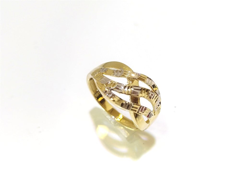 Kalemli Taşsız Yüzük 14 Ayar Altın