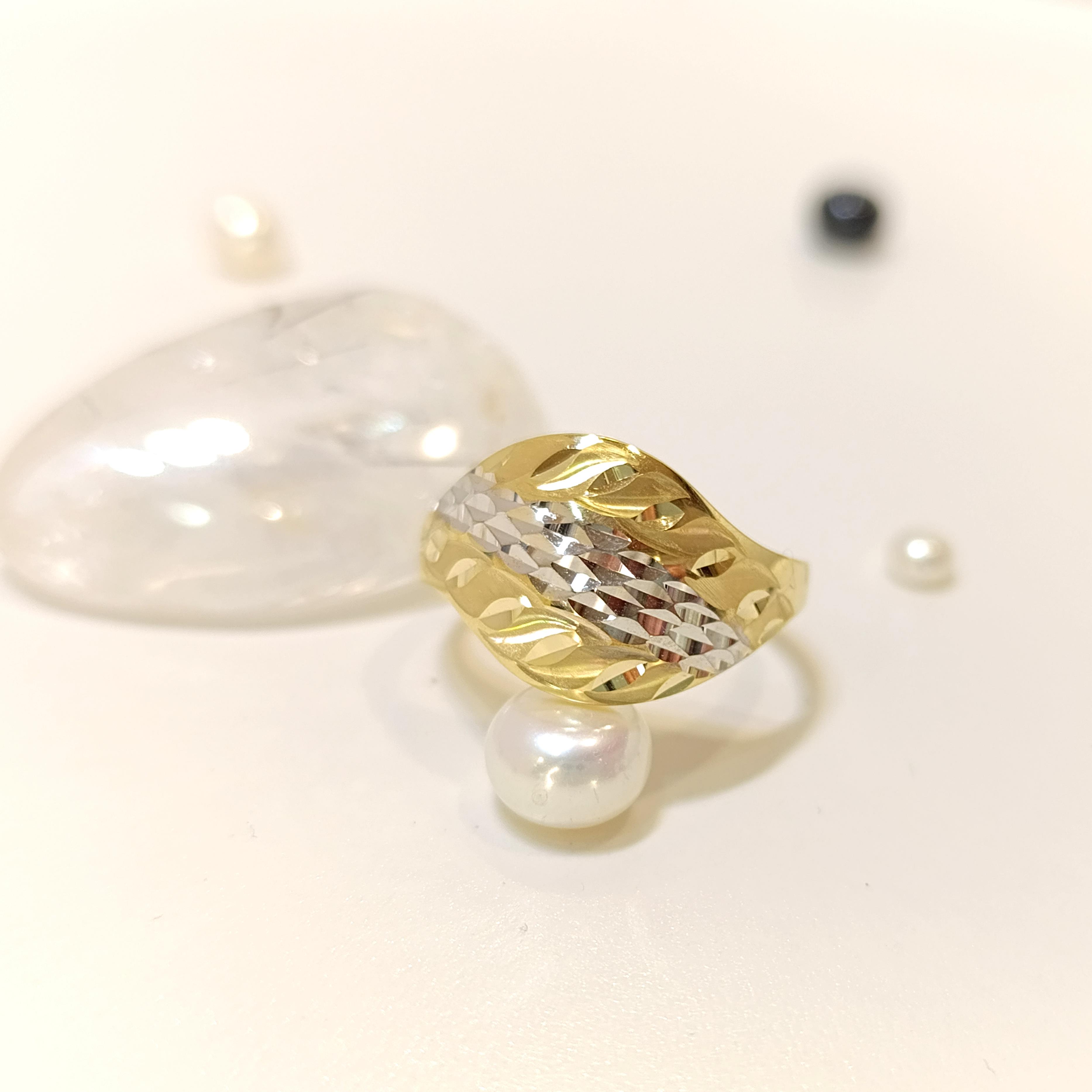 Kalemli Taşsız Yüzük 14 Ayar Altın HD VİDEOLU