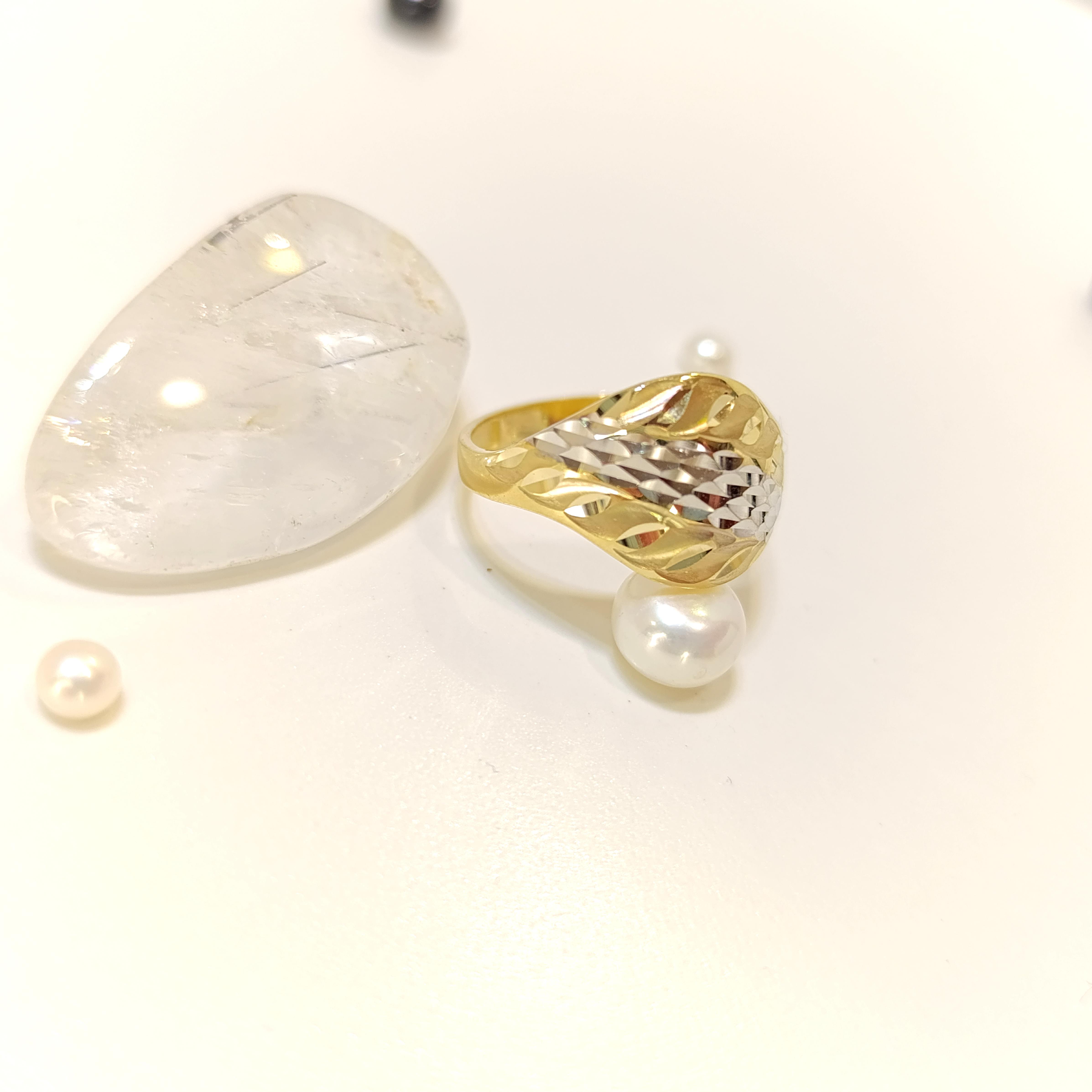 Kalemli Taşsız Yüzük 14 Ayar Altın HD VİDEOLU