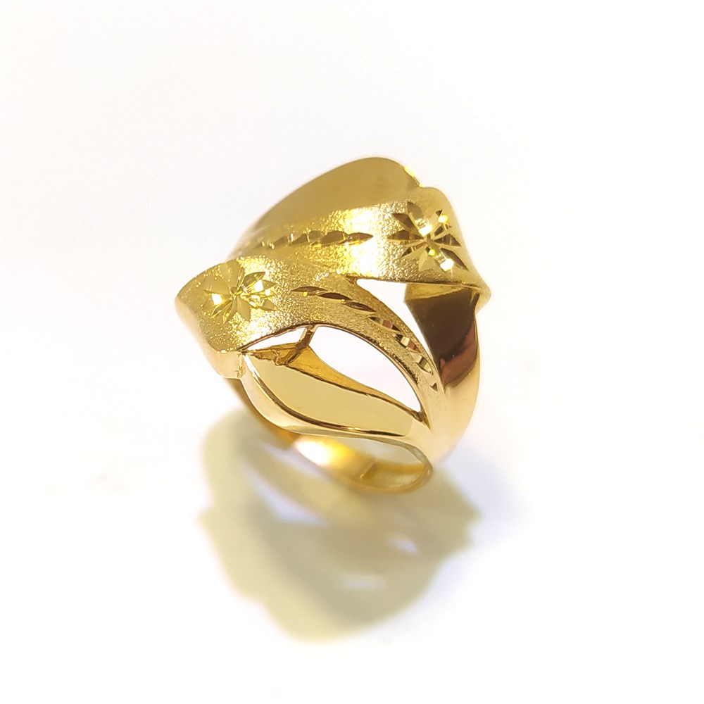 Kalemli Yüzük 22 Ayar Altın 