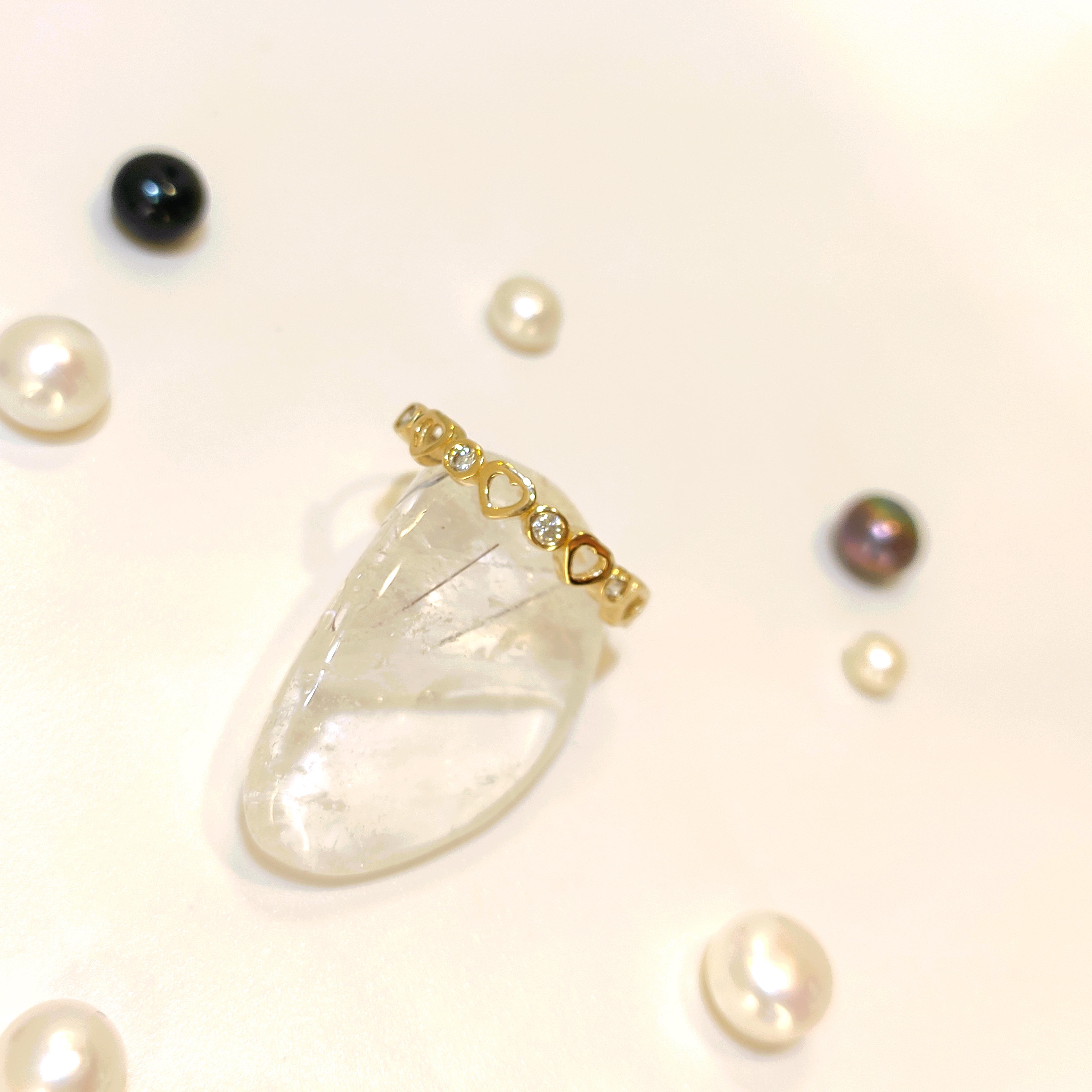 Kalpli Taşlı Yüzük 14 Ayar Altın HD VİDEOLU