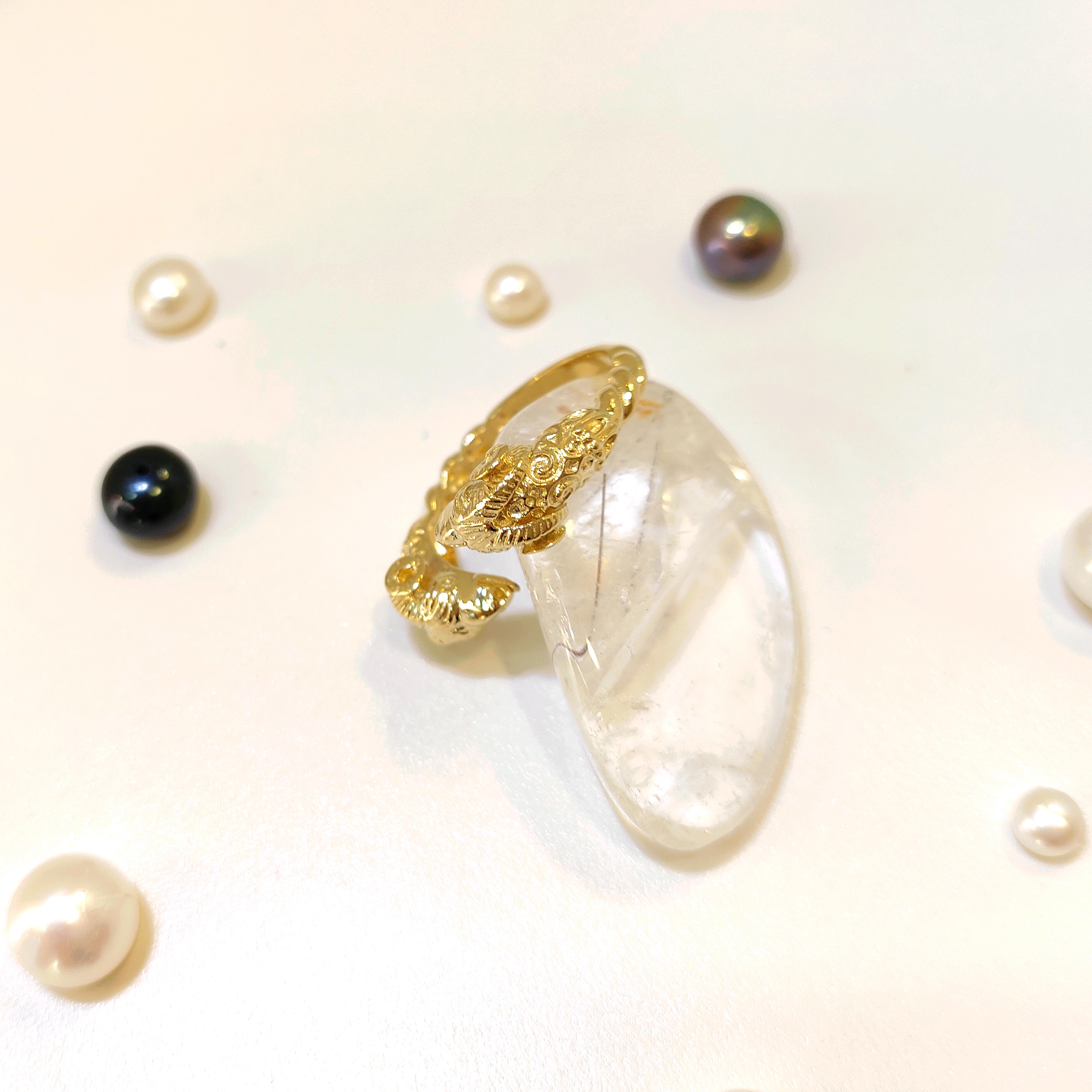 Koç Başı Taşsız Yüzük 14 Ayar Altın HD VİDEOLU