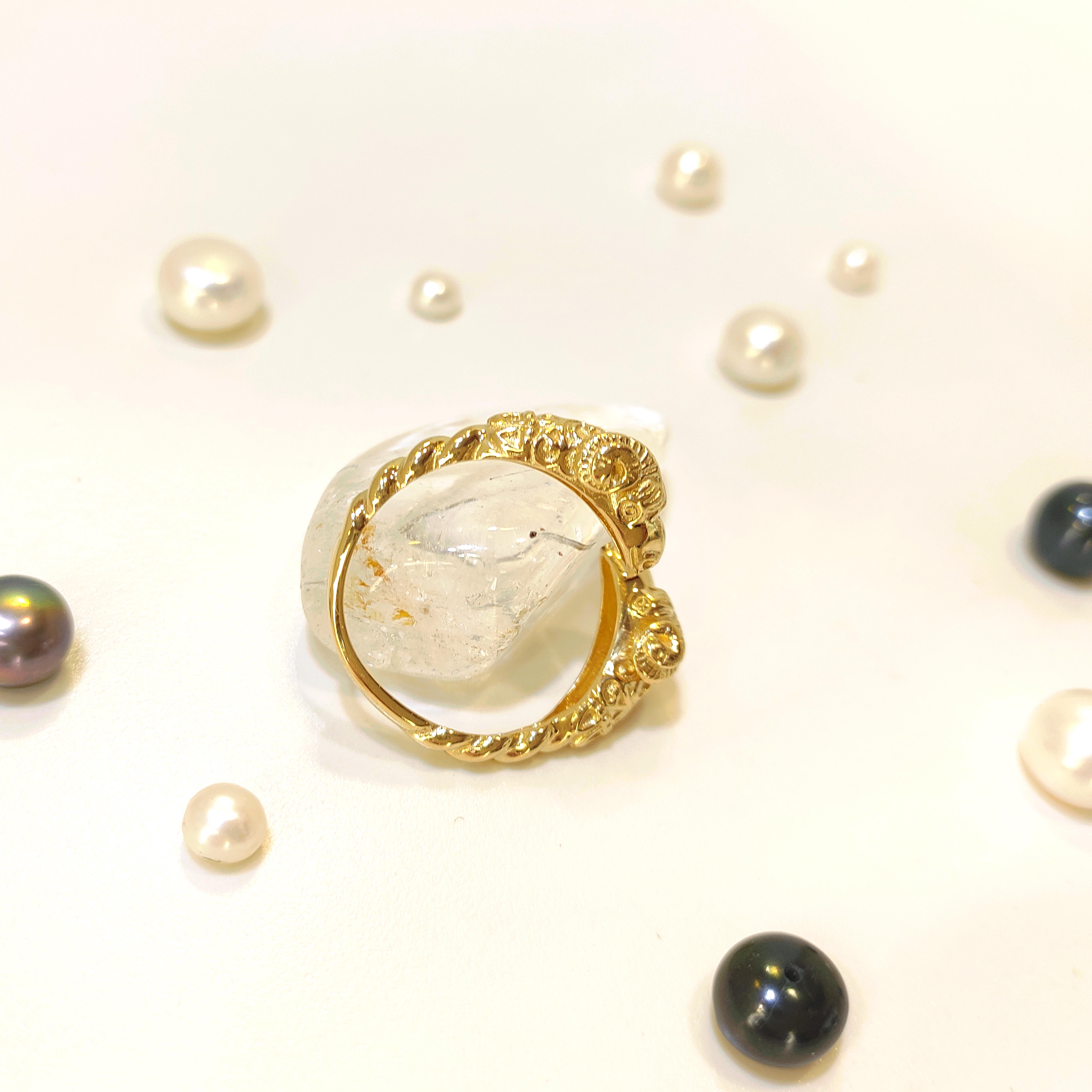 Koç Başı Taşsız Yüzük 14 Ayar Altın HD VİDEOLU