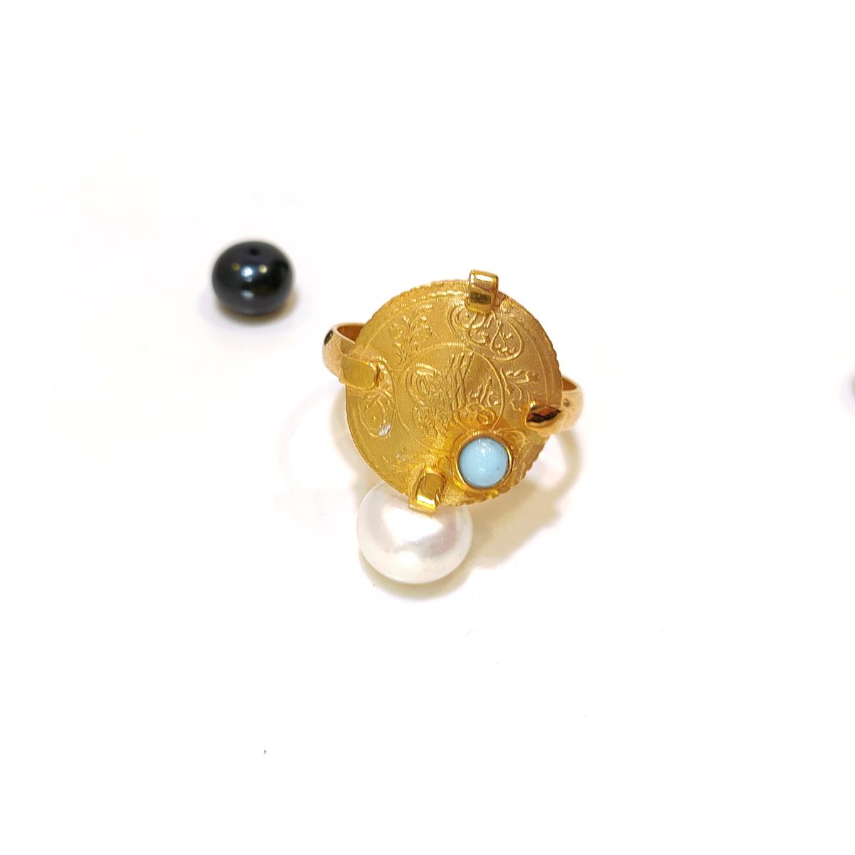 Otantik Tuğralı Yüzük 14 Ayar Altın HD VİDEOLU