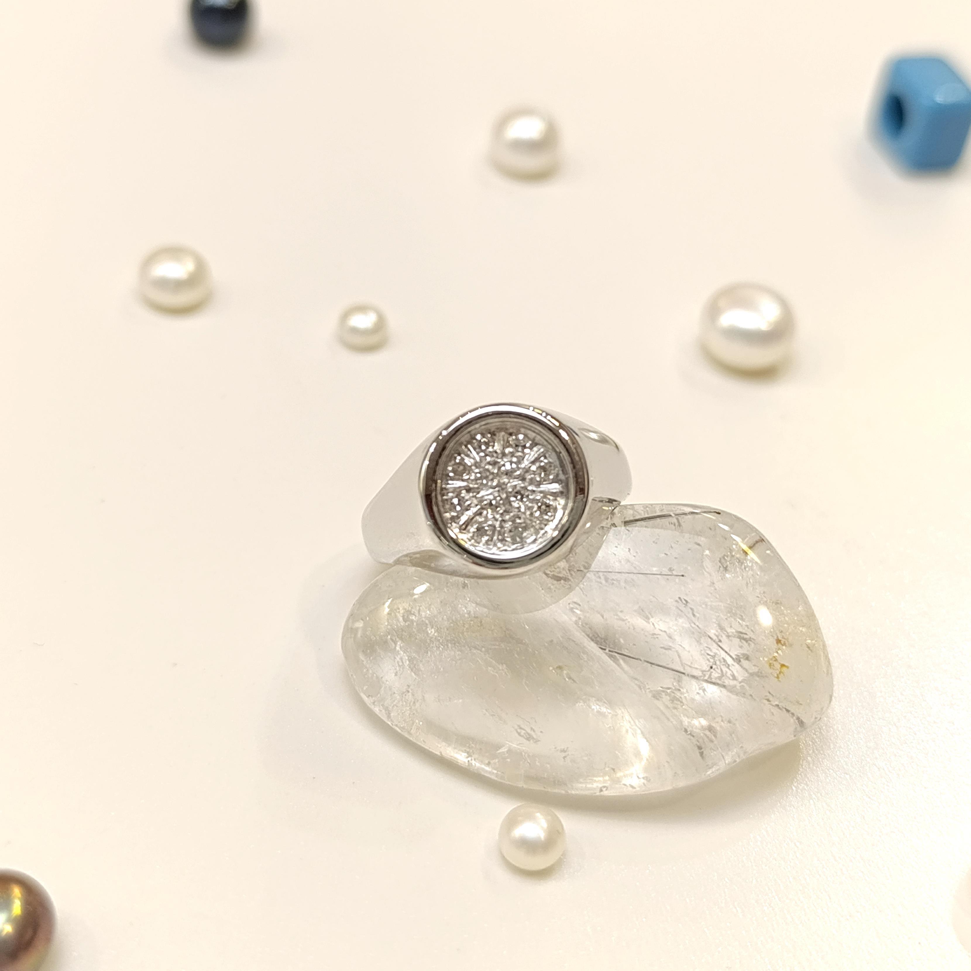 Pırlanta Şovalye Yüzük 18 Ayar Altın HD VİDEOLU