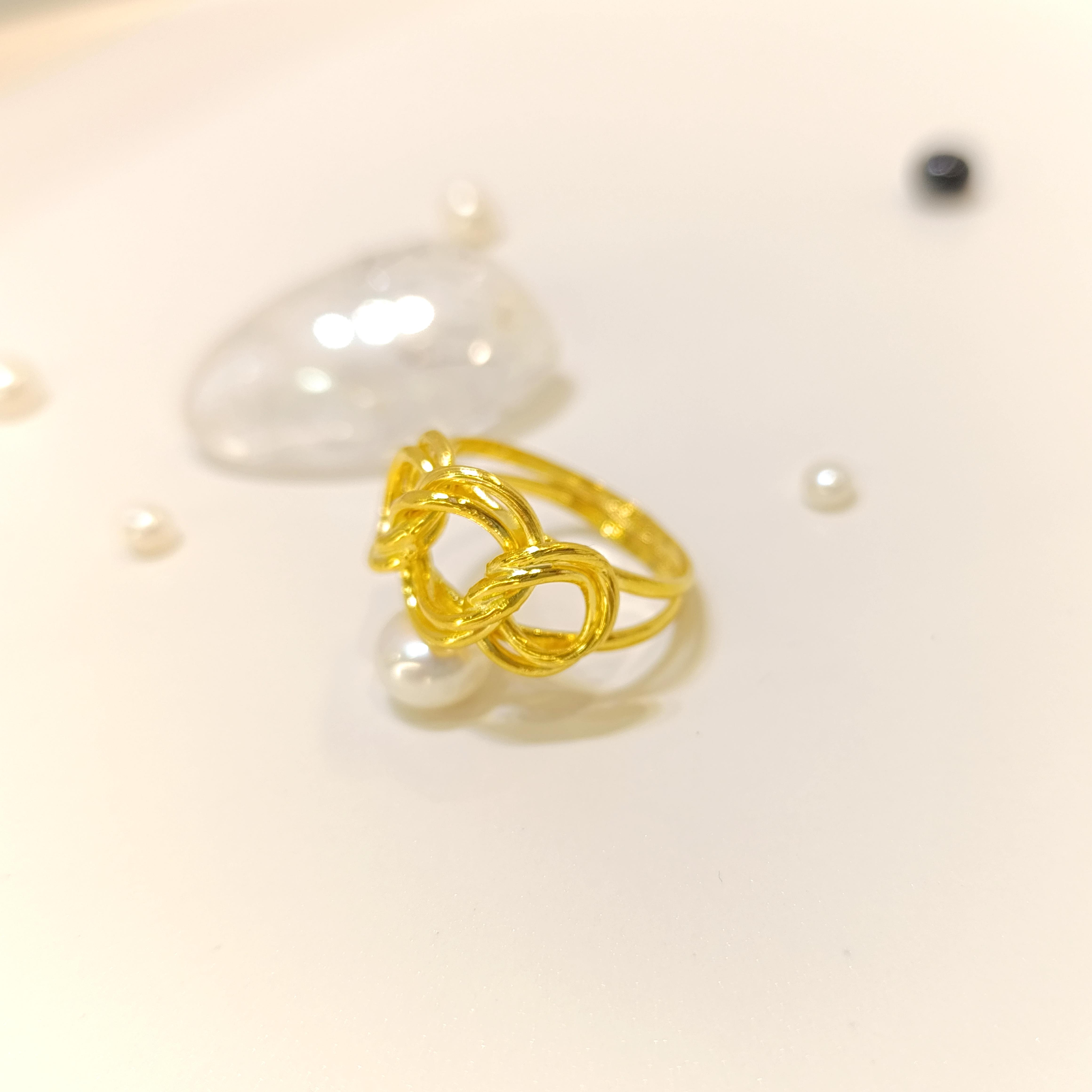 Saman Yolu Taşsız Yüzük 14 Ayar Altın HD VİDEOLU