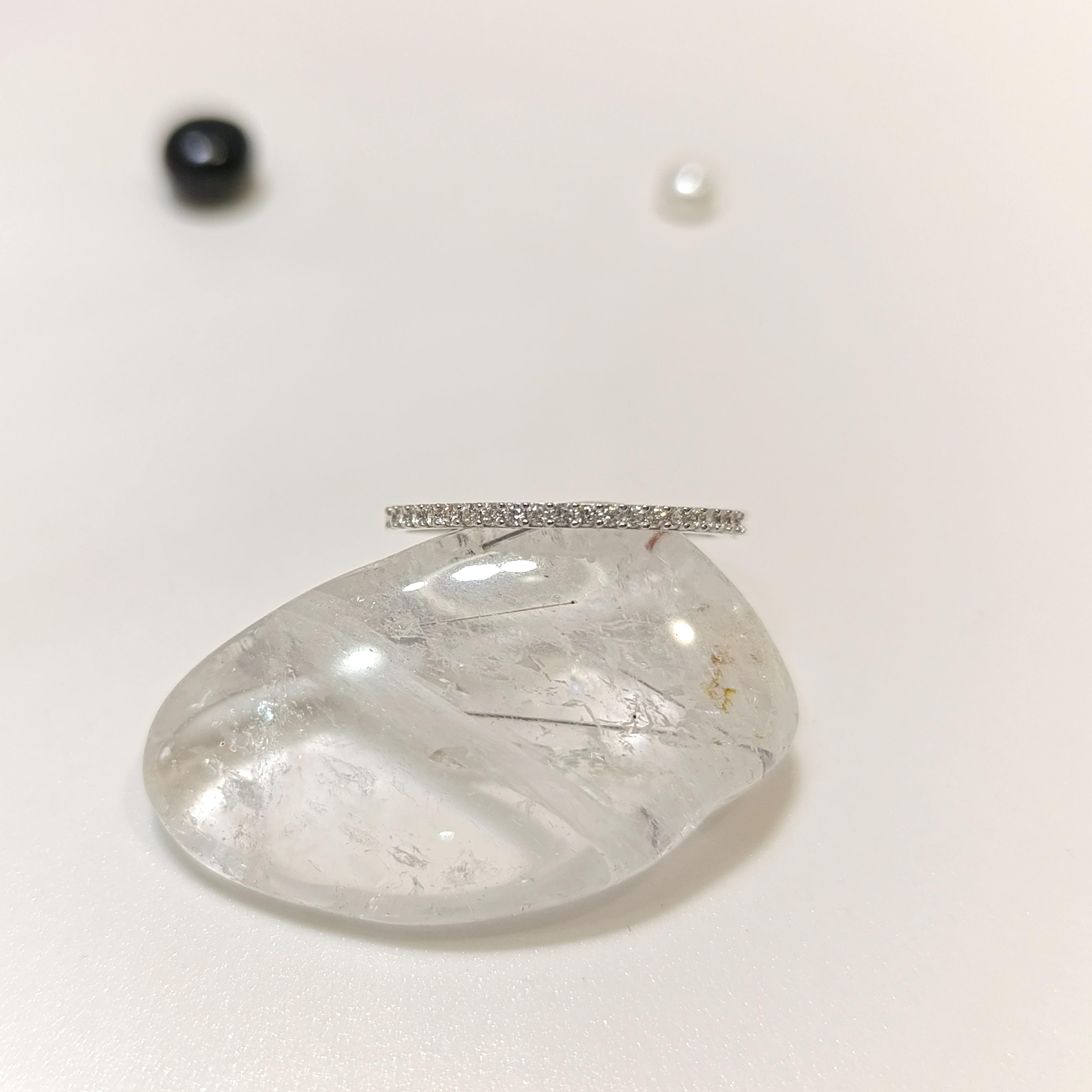 Su Yolu Taşlı Yüzük 14 Ayar Altın HD VİDEOLU