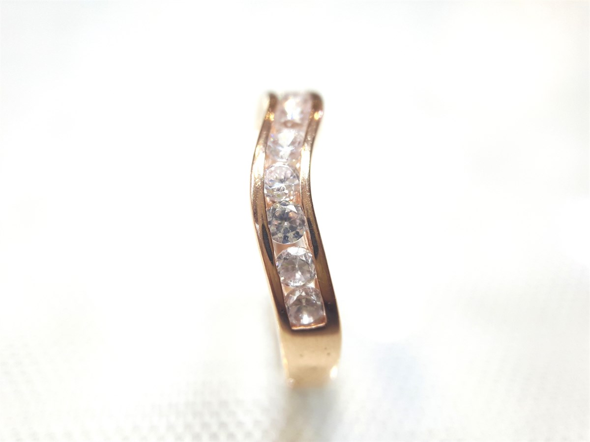 Su yolu Yüzük 14 Ayar Altın