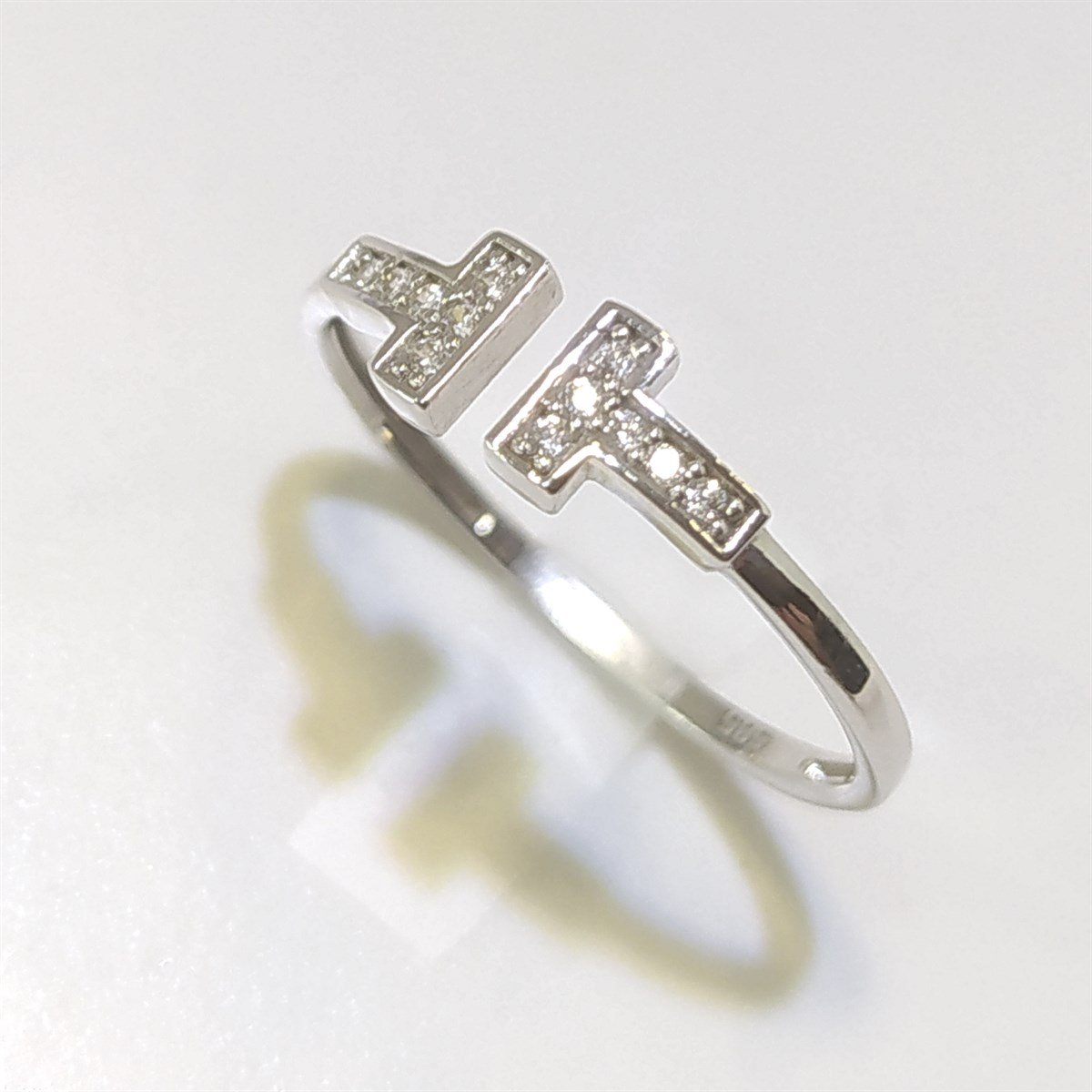 T Yüzük 14 Ayar Altın