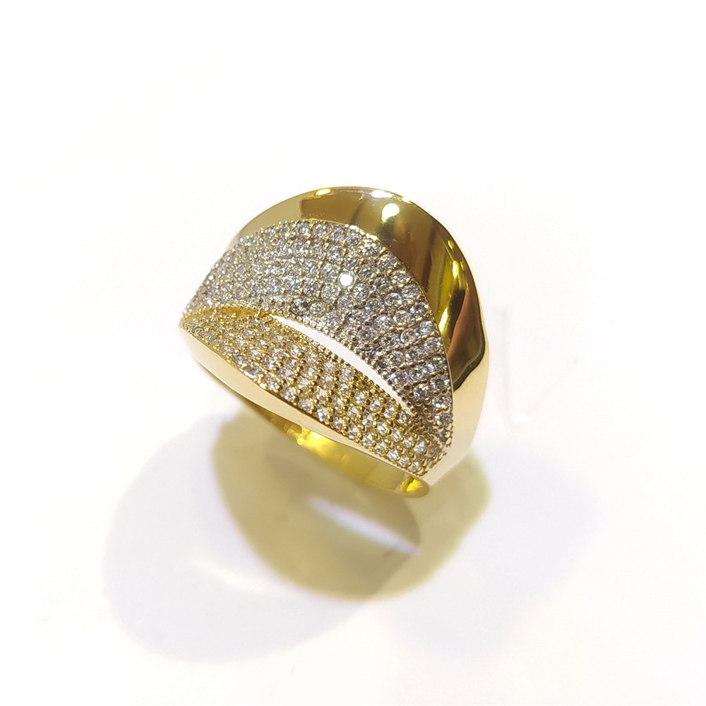 Tasarım Yüzük 14 Ayar Altın