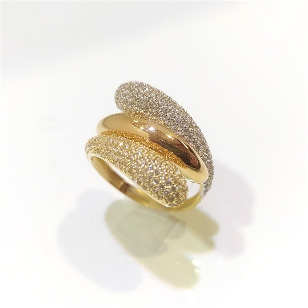 Taşlı Yüzük 14 Ayar Altın