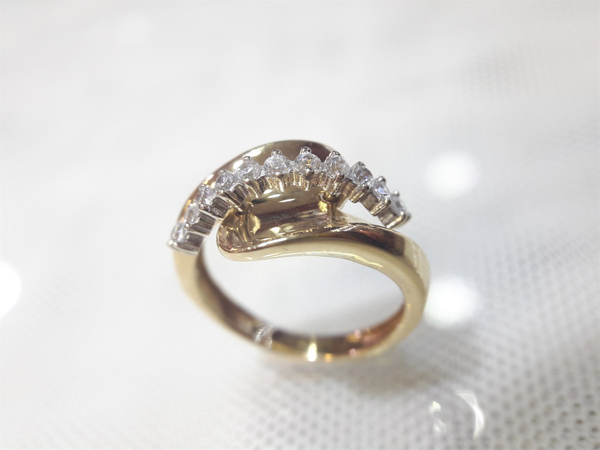 Taşlı Yüzük 14 Ayar Altın