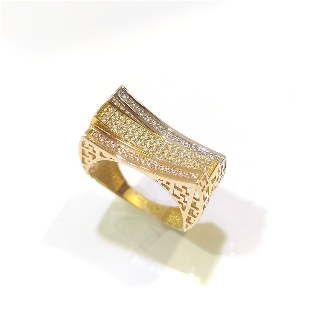 Taşlı Yüzük 14 Ayar Altın