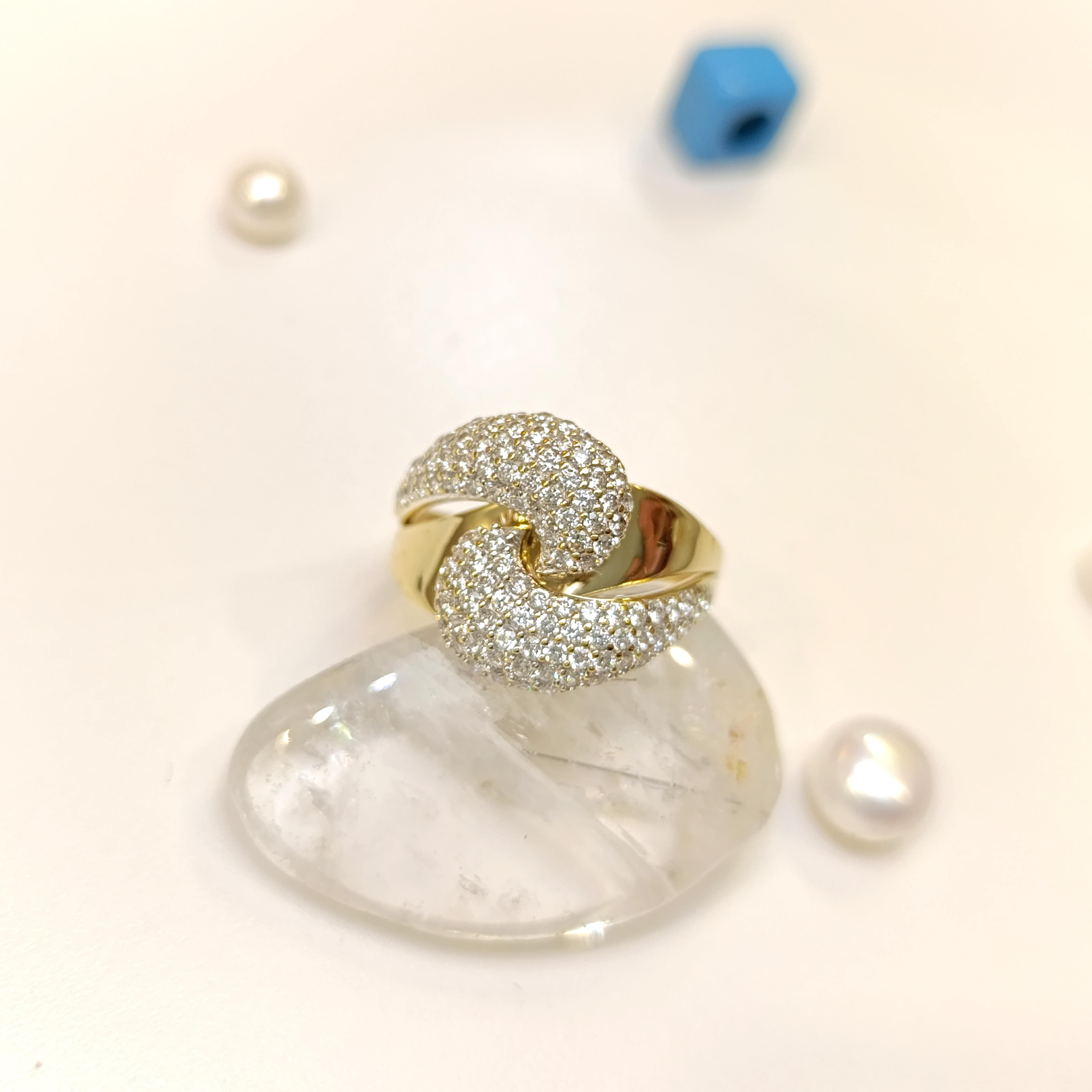 Taşlı Yüzük 14 Ayar Altın HD VİDEOLU