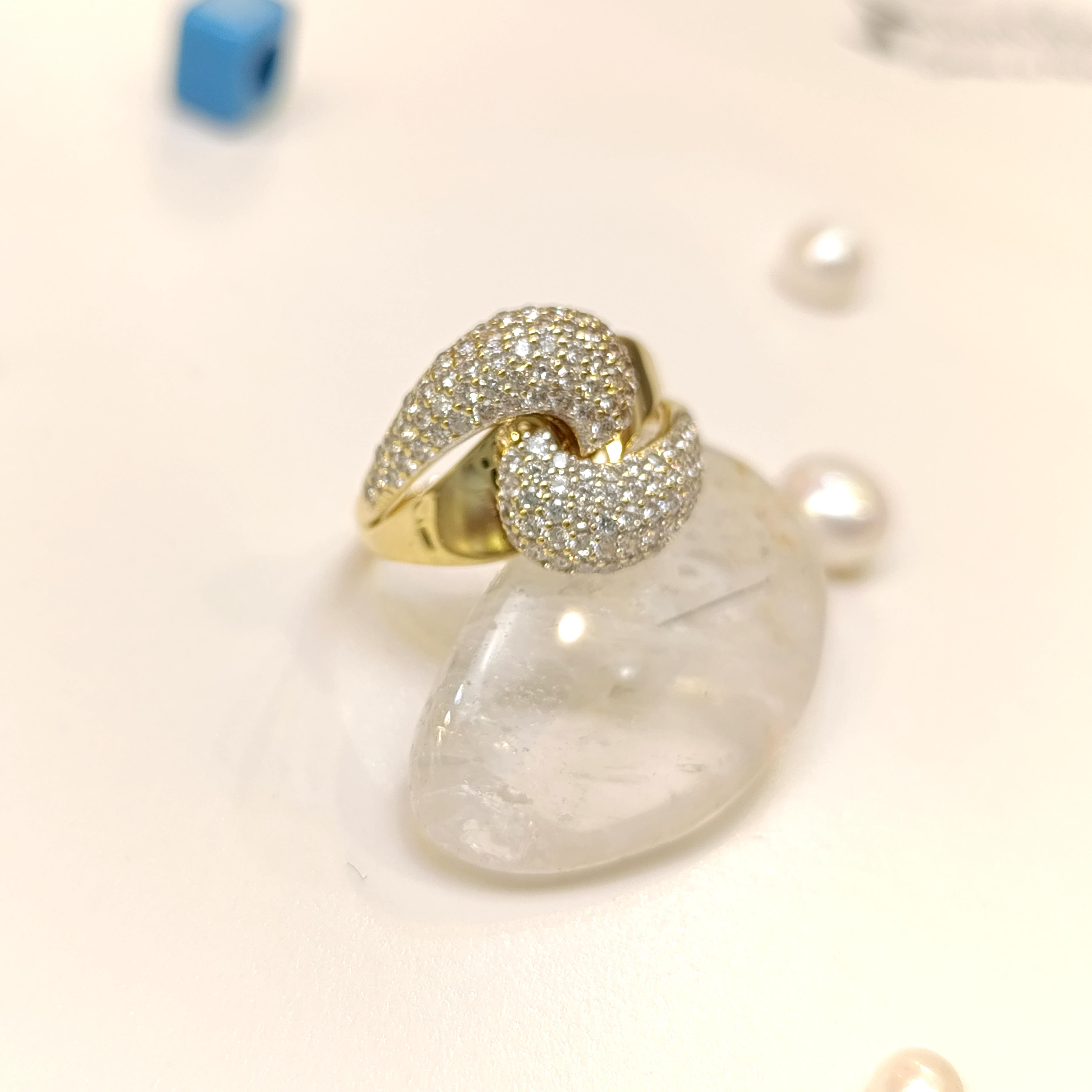 Taşlı Yüzük 14 Ayar Altın HD VİDEOLU