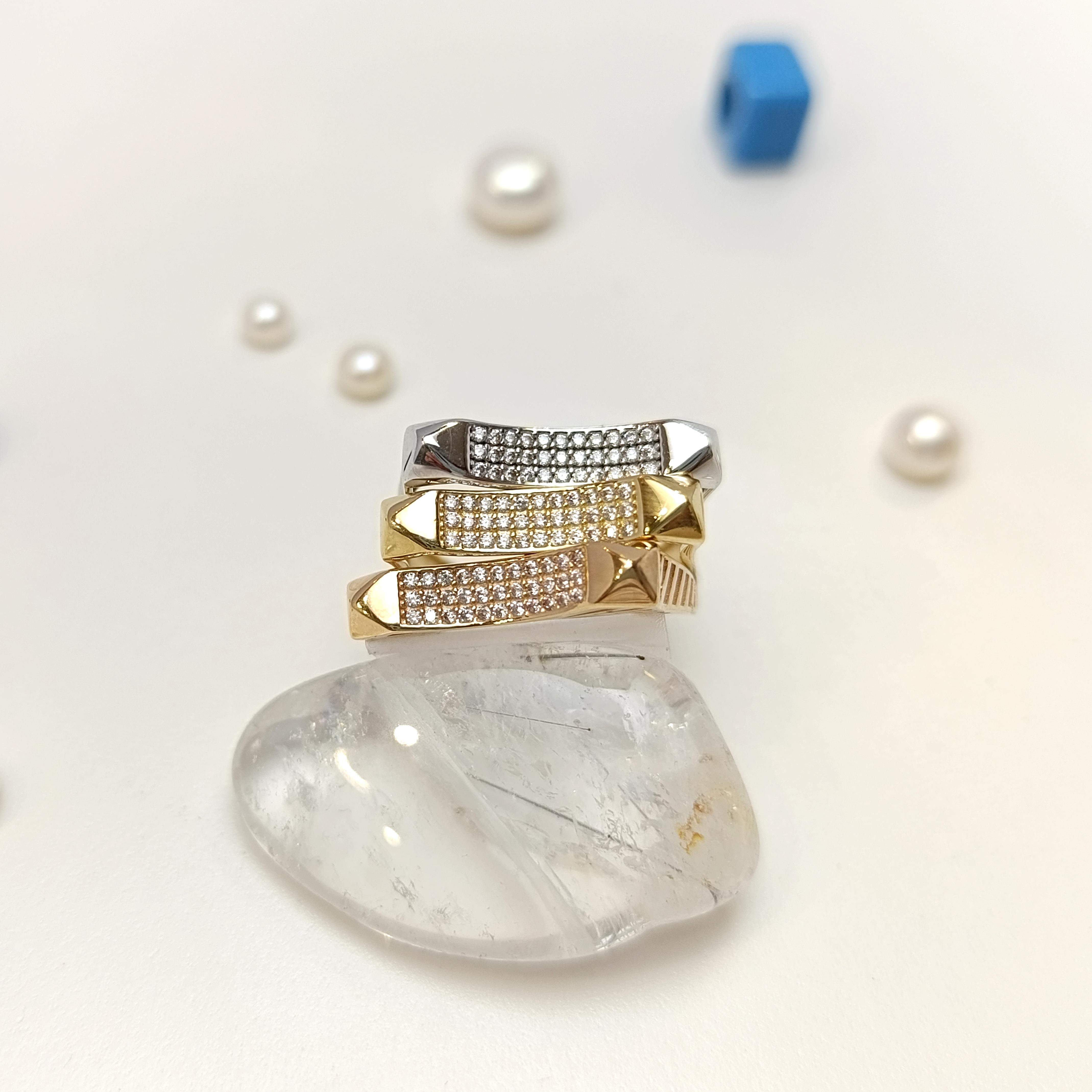 Taşlı Yüzük 14 Ayar Altın HD VİDEOLU