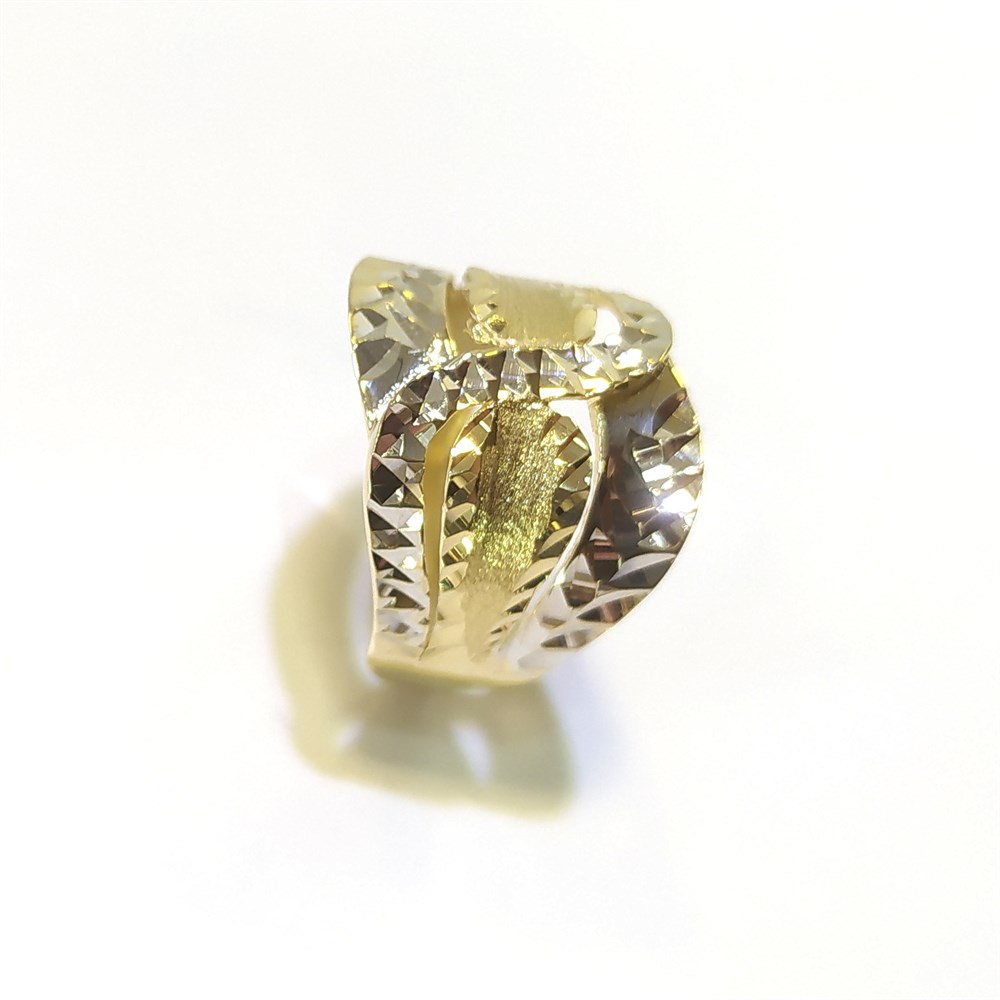 Taşsız Kalemli Yüzük 14 Ayar Altın