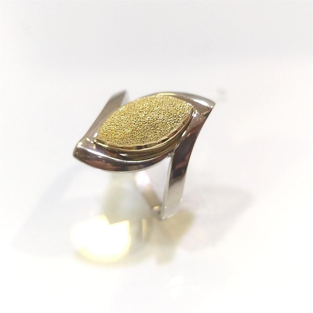 Taşsız Mekik Yüzük 14 Ayar Altın