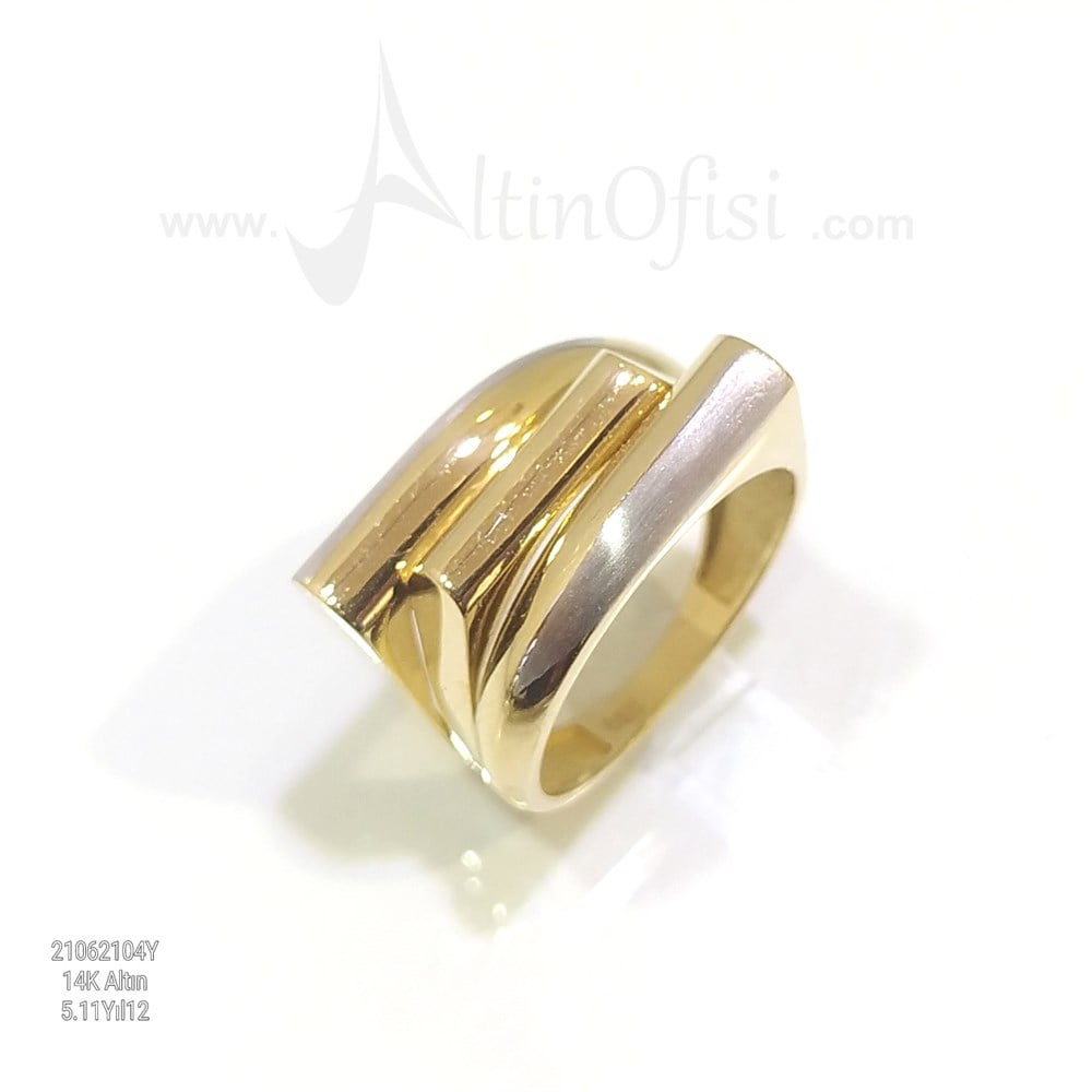 Taşsız Yüzük 14 Ayar Altın