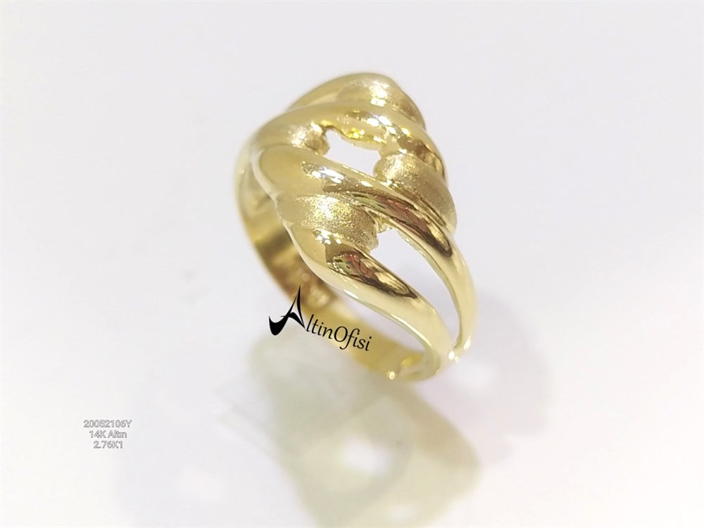 Taşsız Yüzük 14 Ayar Altın