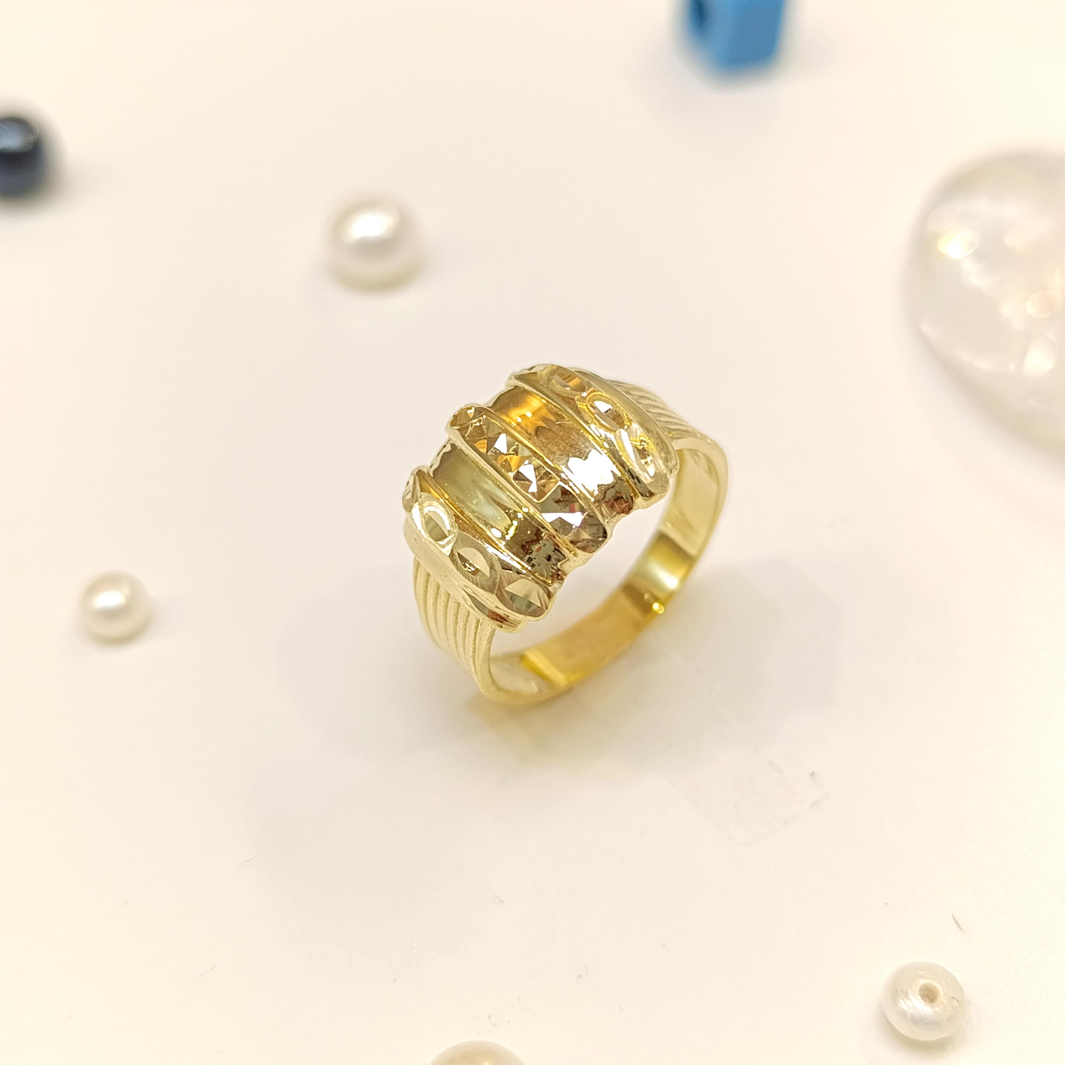 Taşsız Yüzük 14 Ayar Altın HD VİDEOLU