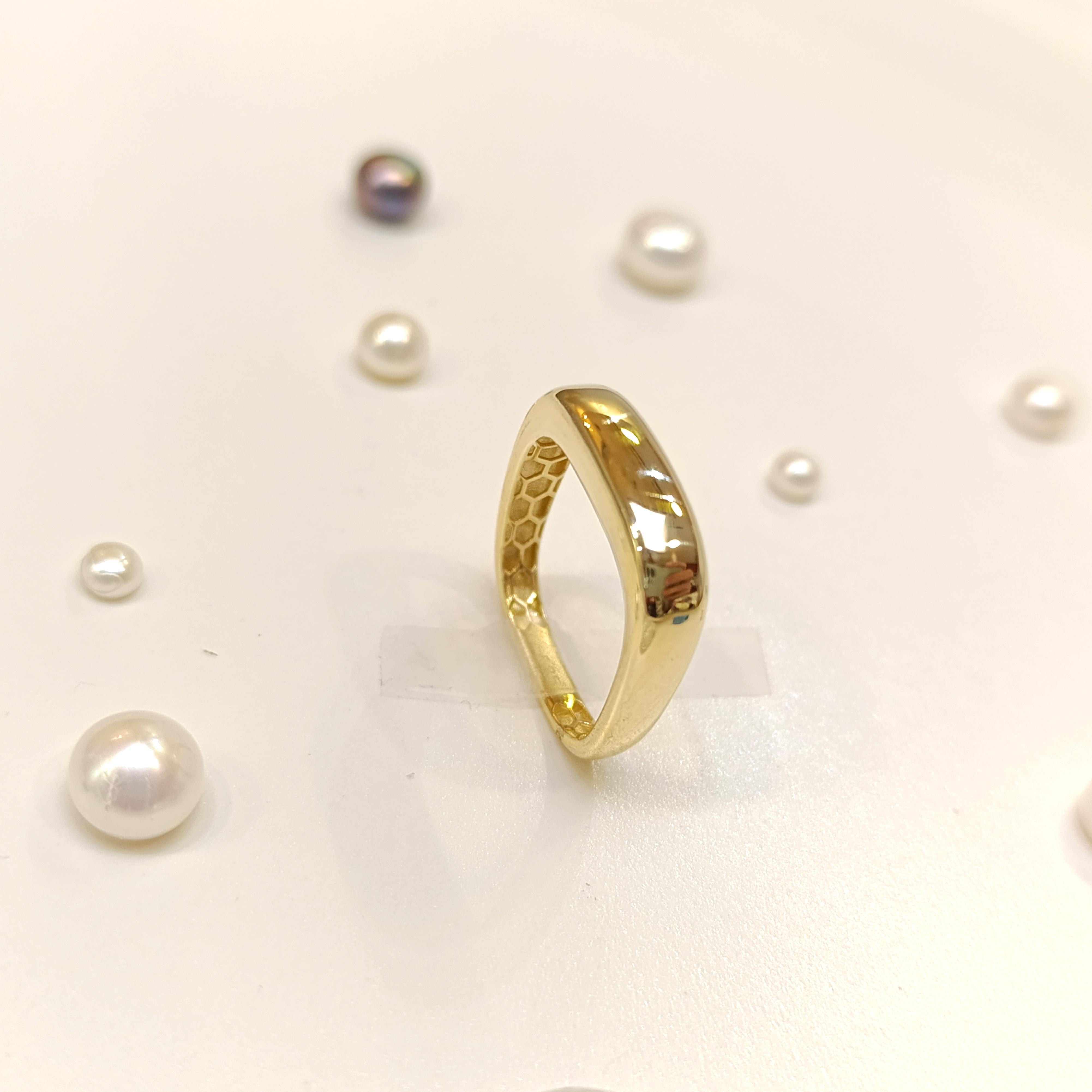 Taşsız Yüzük 14 Ayar Altın HD VİDEOLU