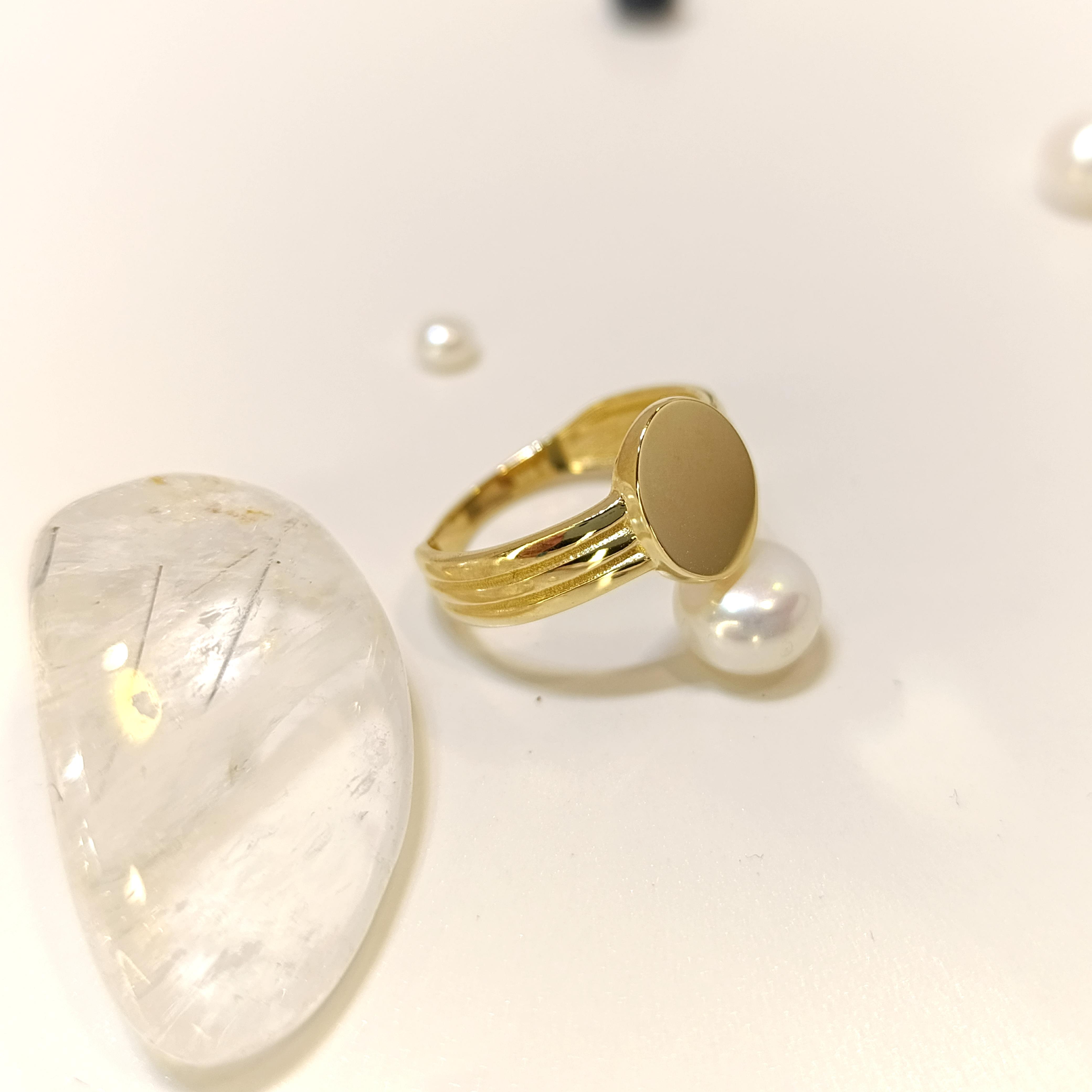 Taşsız Yüzük 14 Ayar Altın HD VİDEOLU