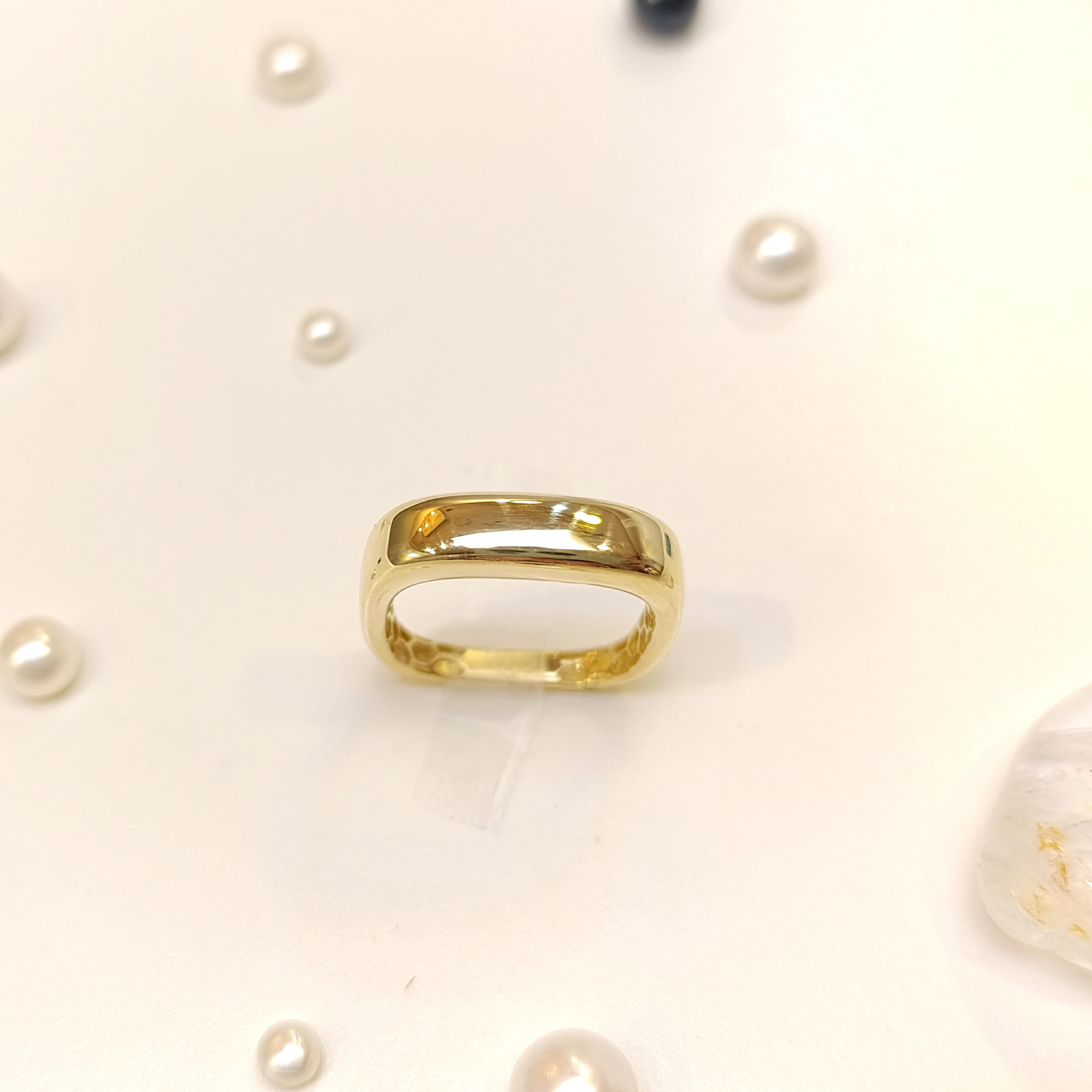 Taşsız Yüzük 14 Ayar Altın HD VİDEOLU