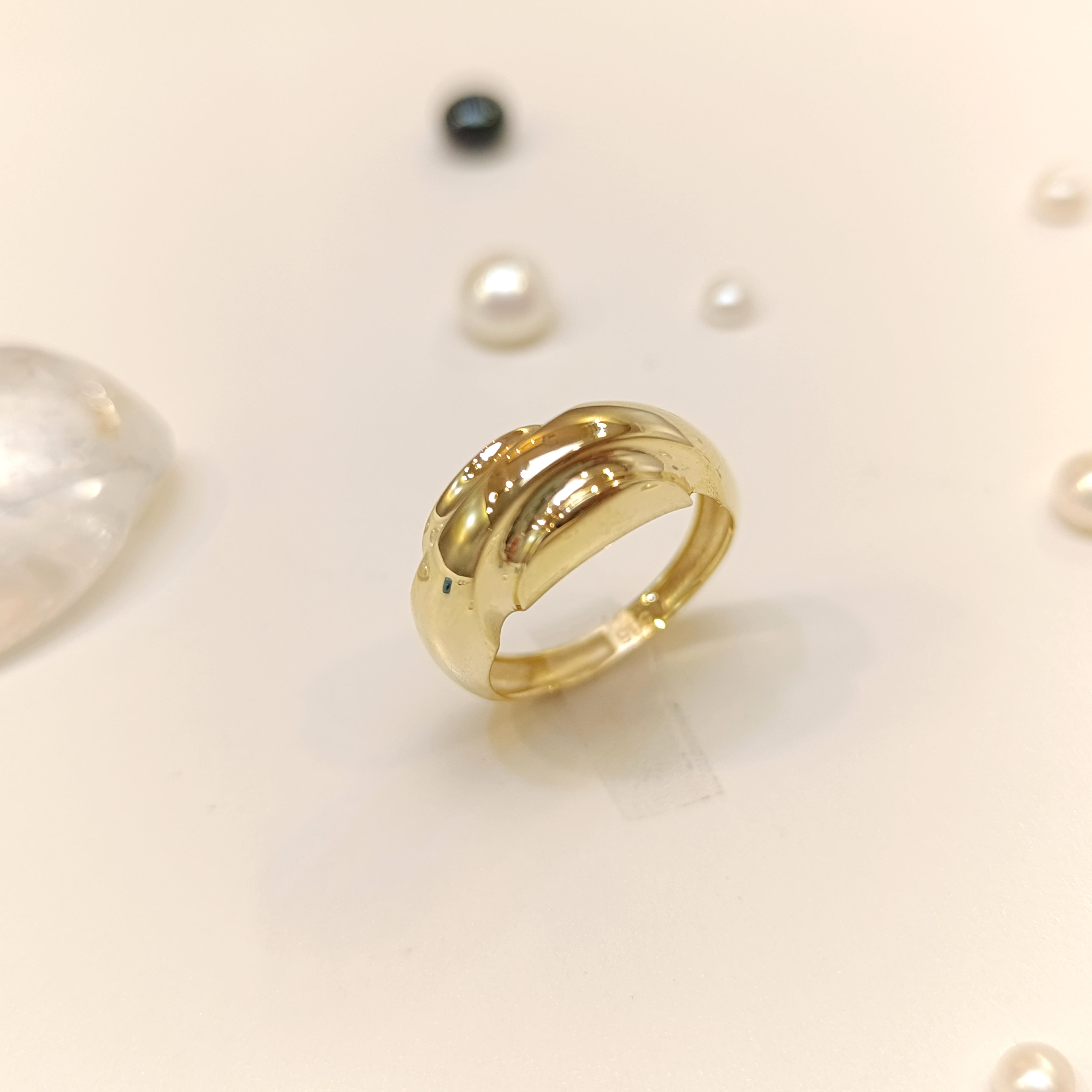 Taşsız Yüzük 14 Ayar Altın HD VİDEOLU