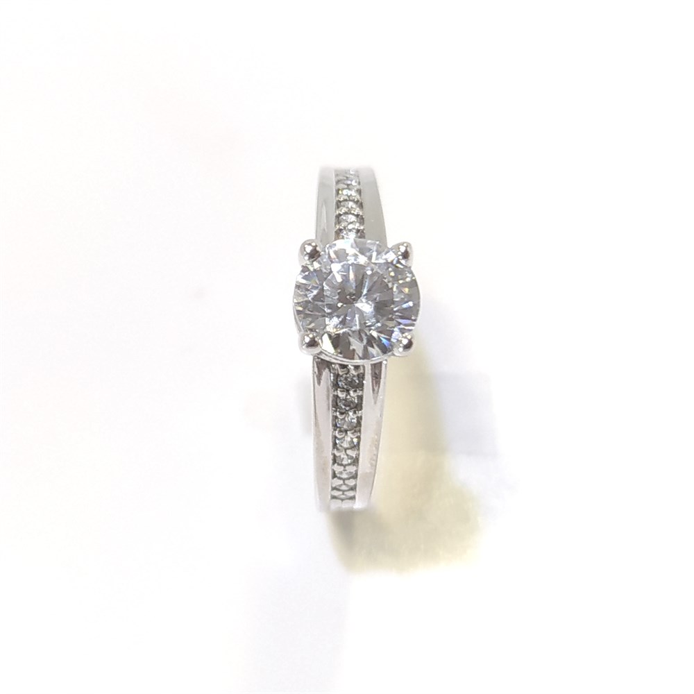 Tek TAş Yüzük 14 Ayar Altın