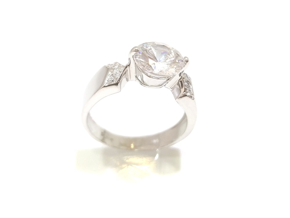 Tek Taş Yüzük 14 Ayar Altın