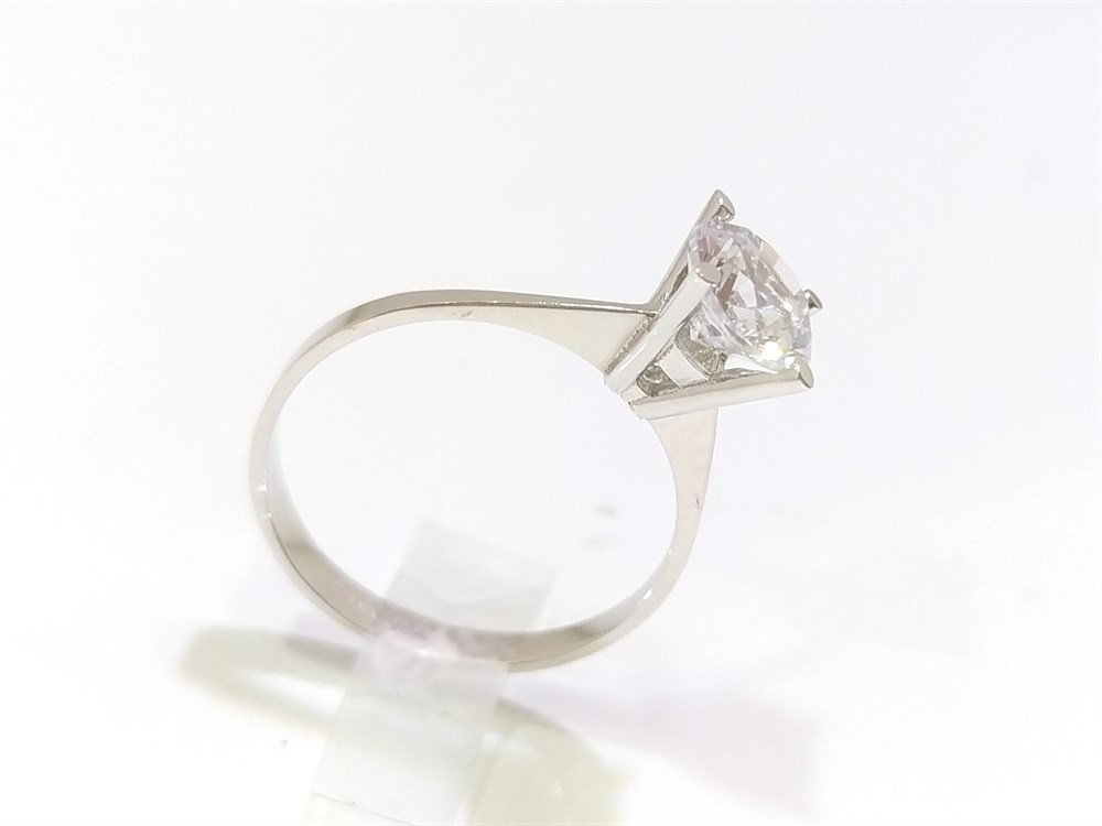 Tek TAş Yüzük 14 Ayar Altın