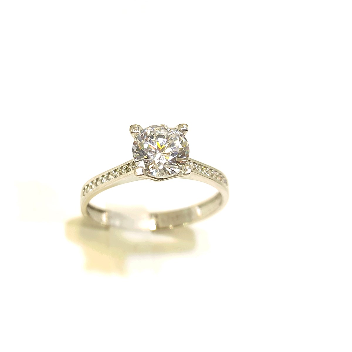 Tek Taş Yüzük 14 Ayar Altın