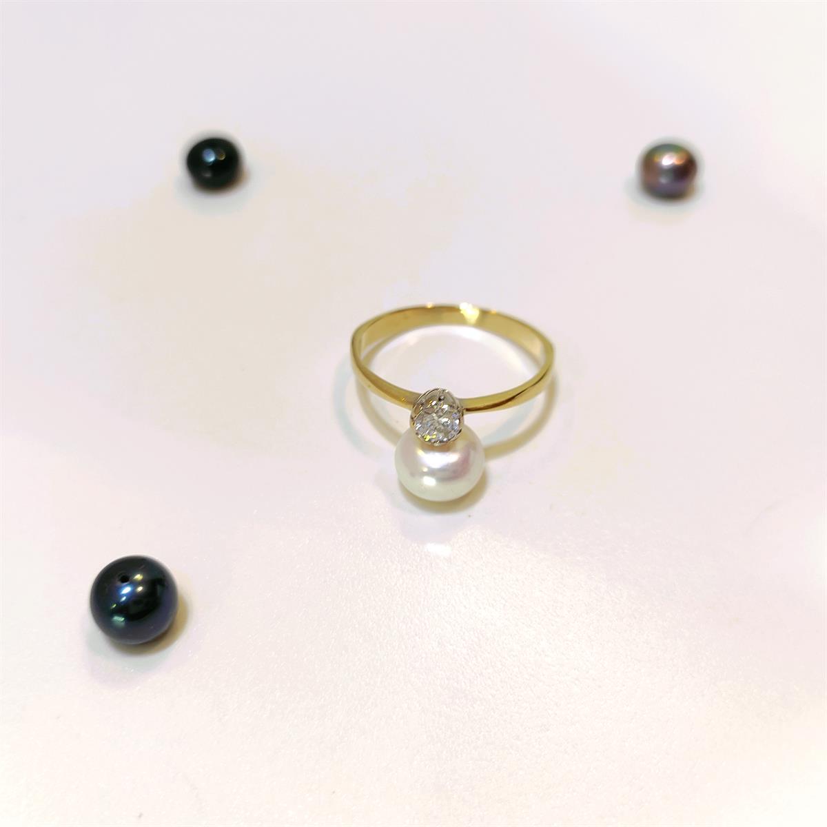 Tek Taş Yüzük 14 Ayar Altın HD VİDEOLU