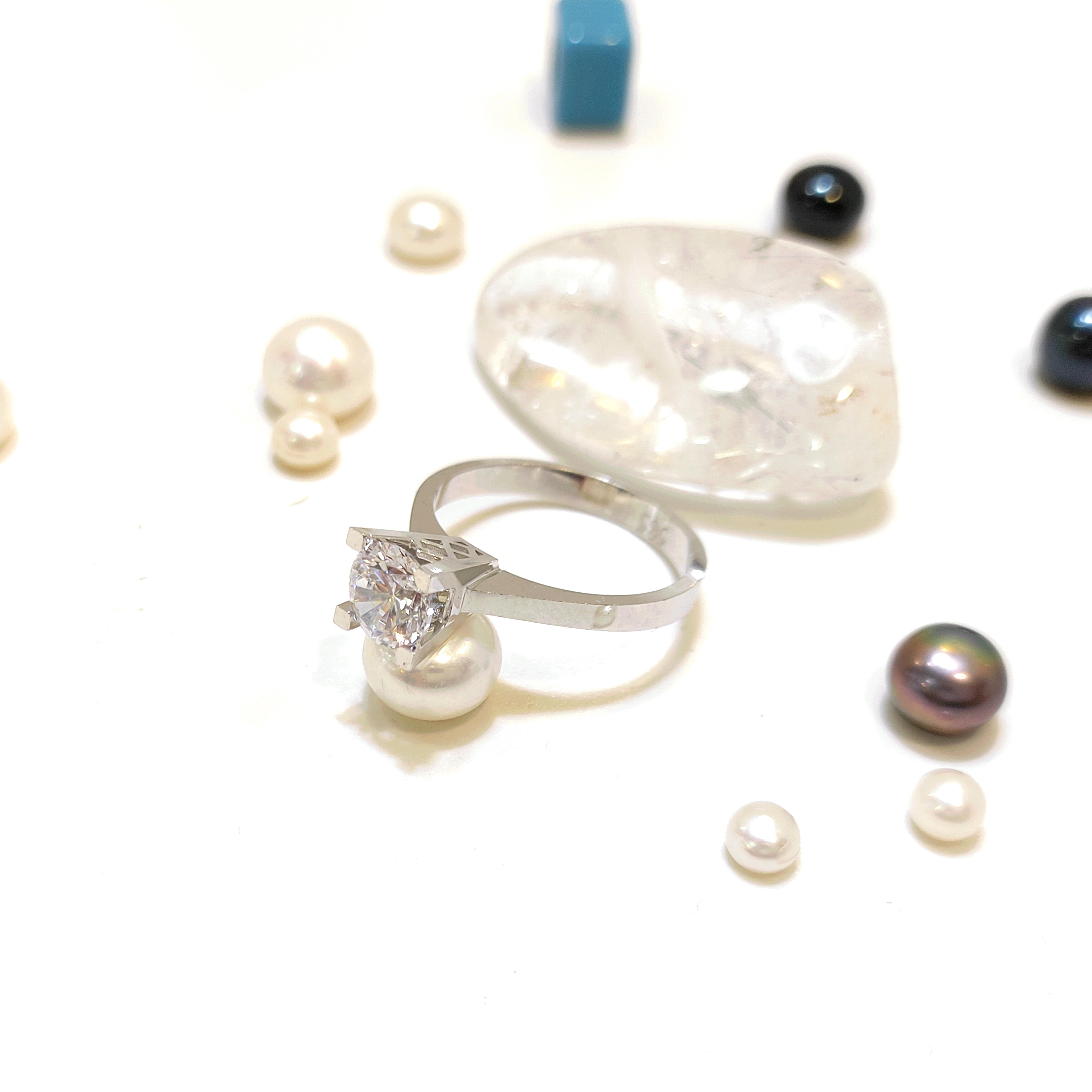 Tek Taş Yüzük 14 Ayar Altın HD VİDEOLU