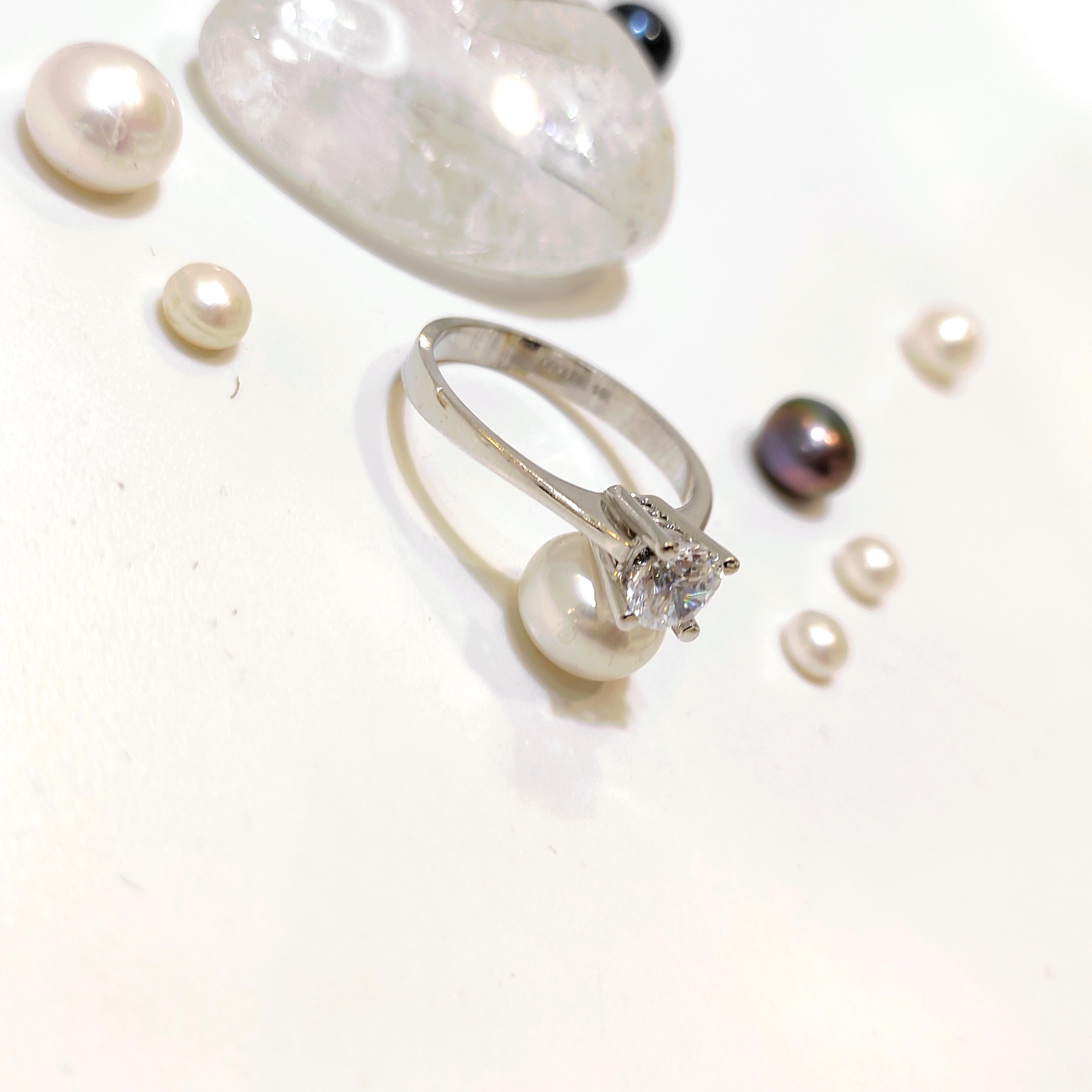 Tek Taş Yüzük 14 Ayar Altın HD VİDEOLU