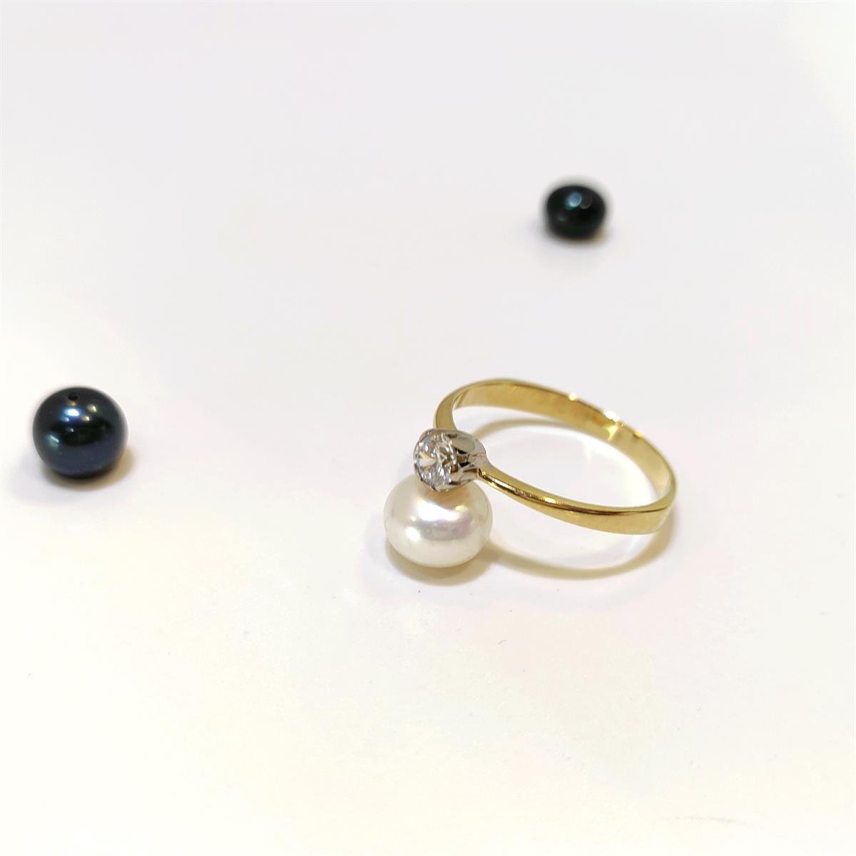 Tek Taş Yüzük 14 Ayar Altın HD VİDEOLU