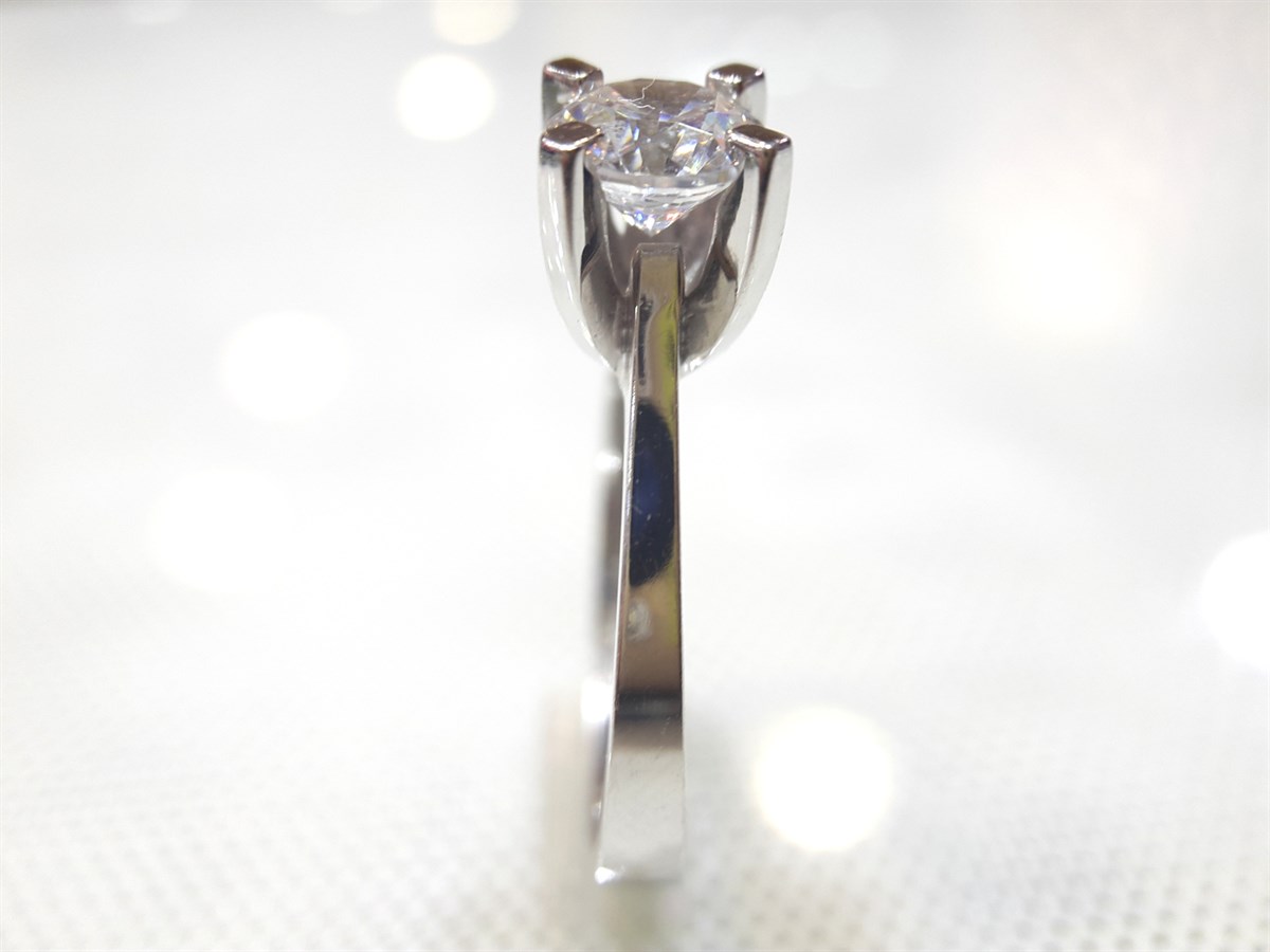 Tektaş Yüzük 14 Ayar Altın