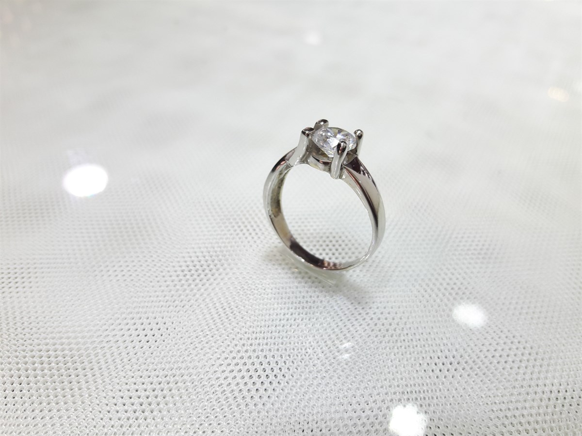 Tektaş Yüzük 14 Ayar Altın