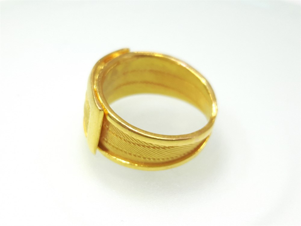 Trabzon Hasırı Yüzük 22 Ayar Altın