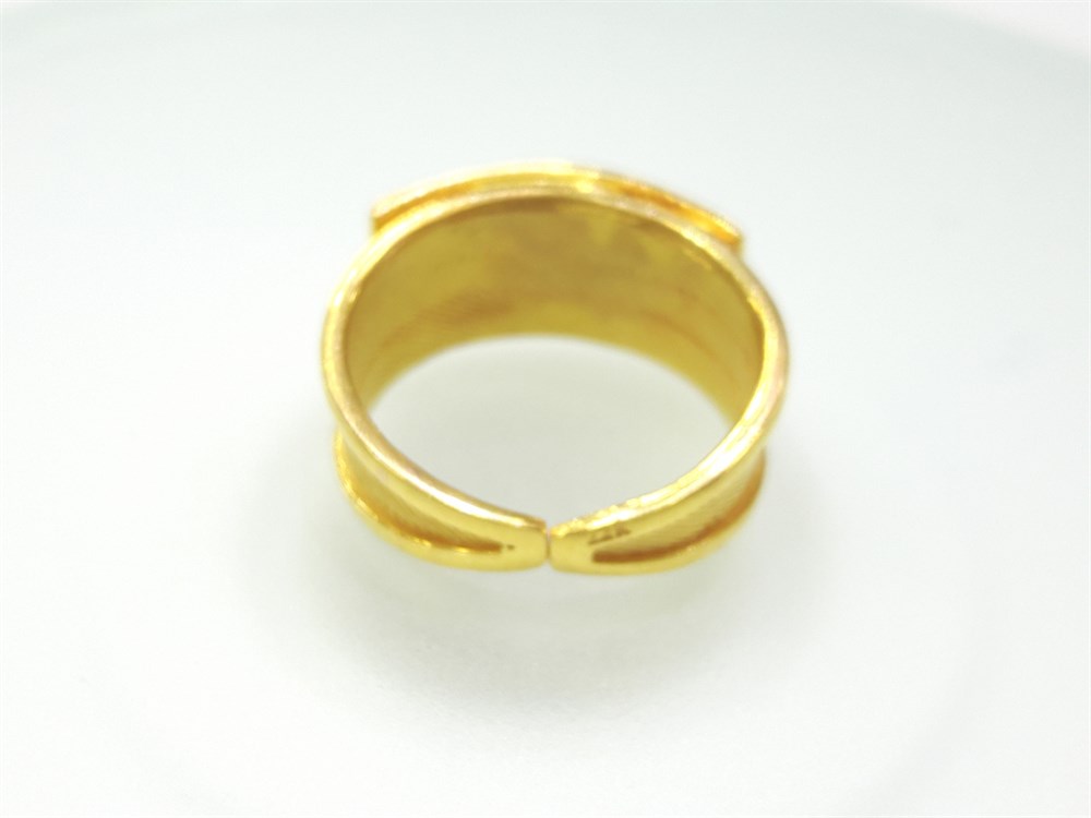 Trabzon Hasırı Yüzük 22 Ayar Altın