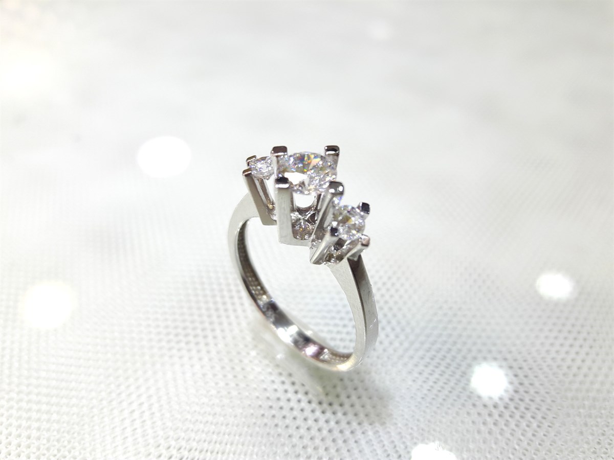 Tria Yüzük 14 Ayar Altın