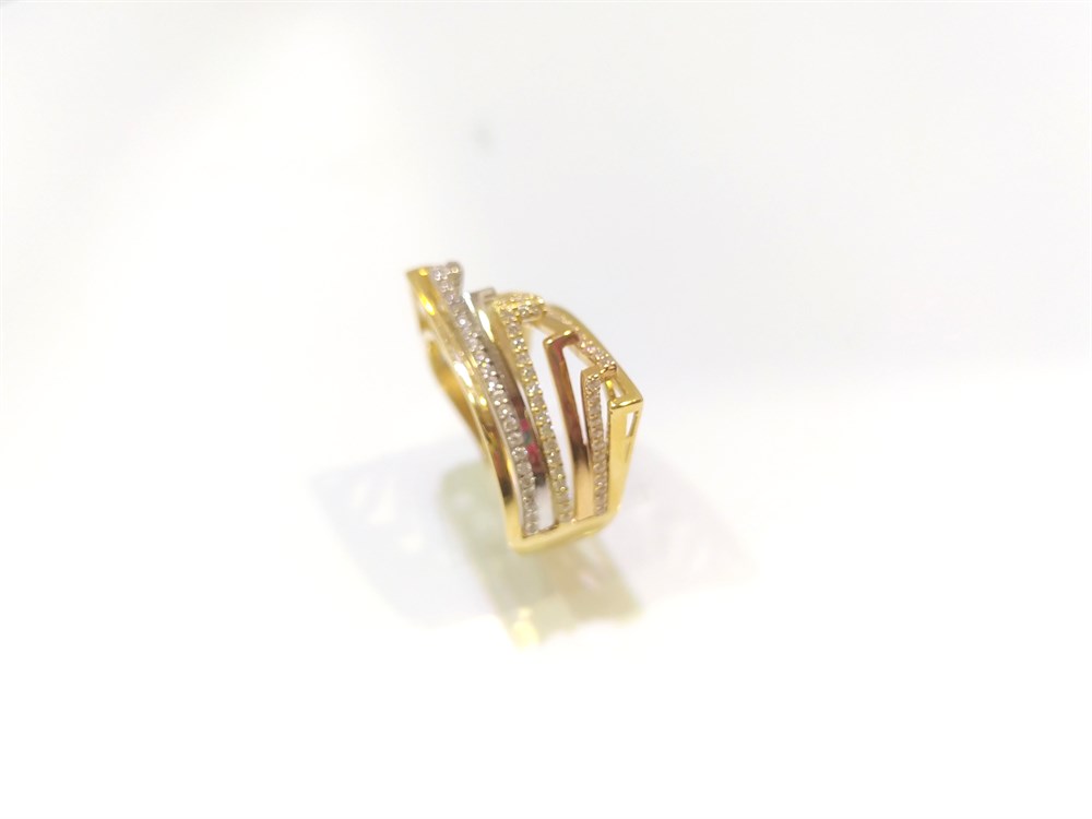 Yedi Sıralı Yüzük 14 Ayar Altın