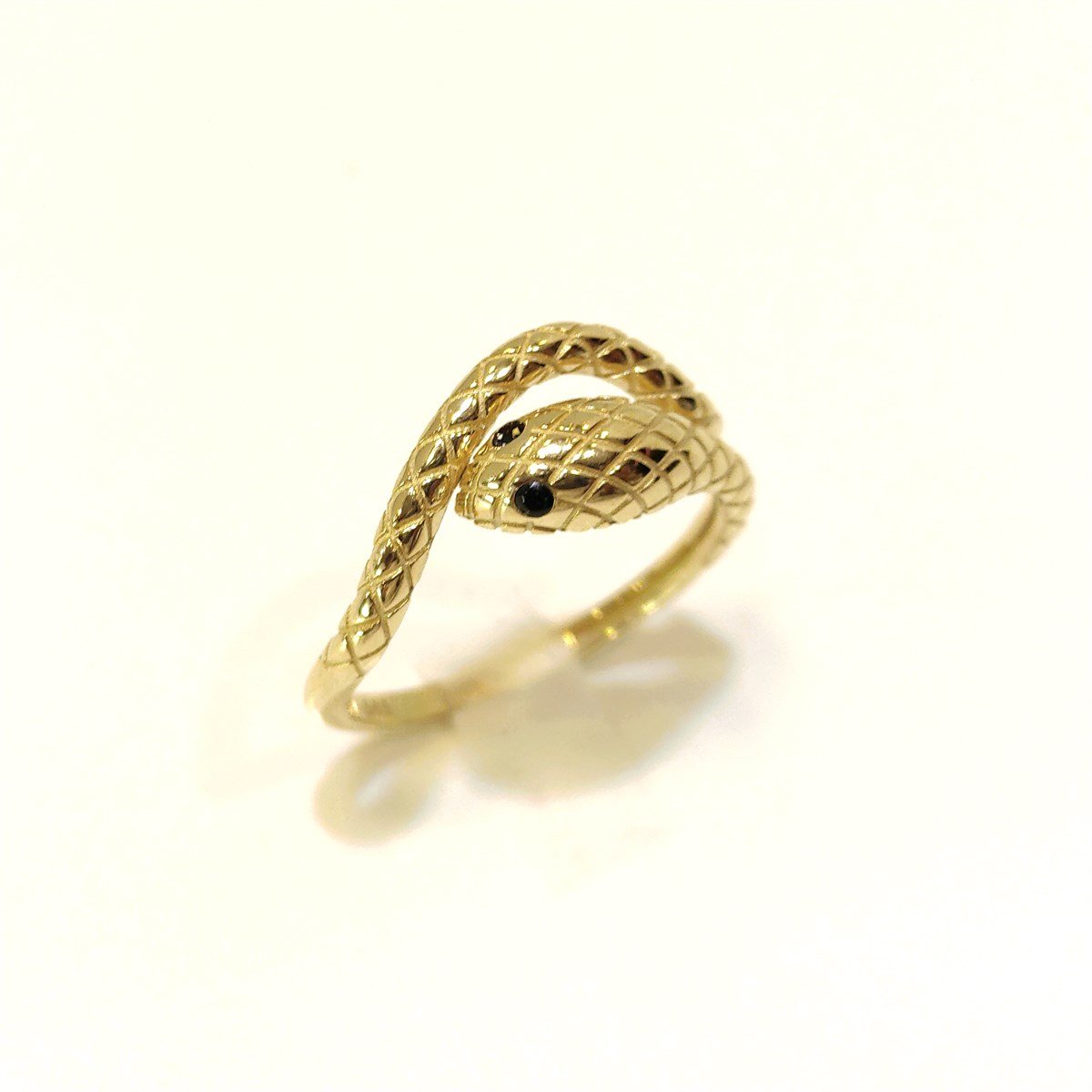 Yılan Yüzük 14 Ayar Altın