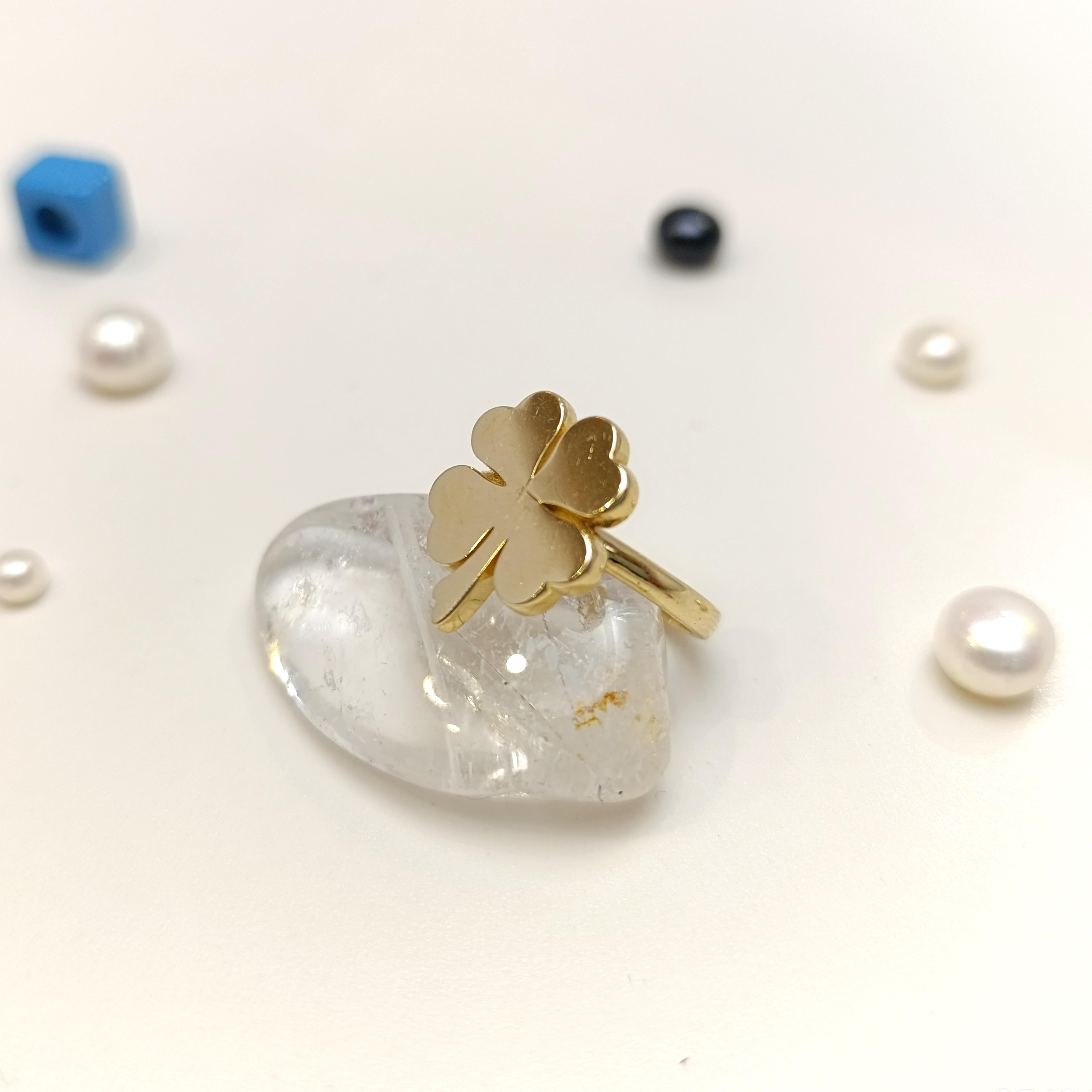 Yonca Yüzük 14 Ayar Altın HD VİDEOLU