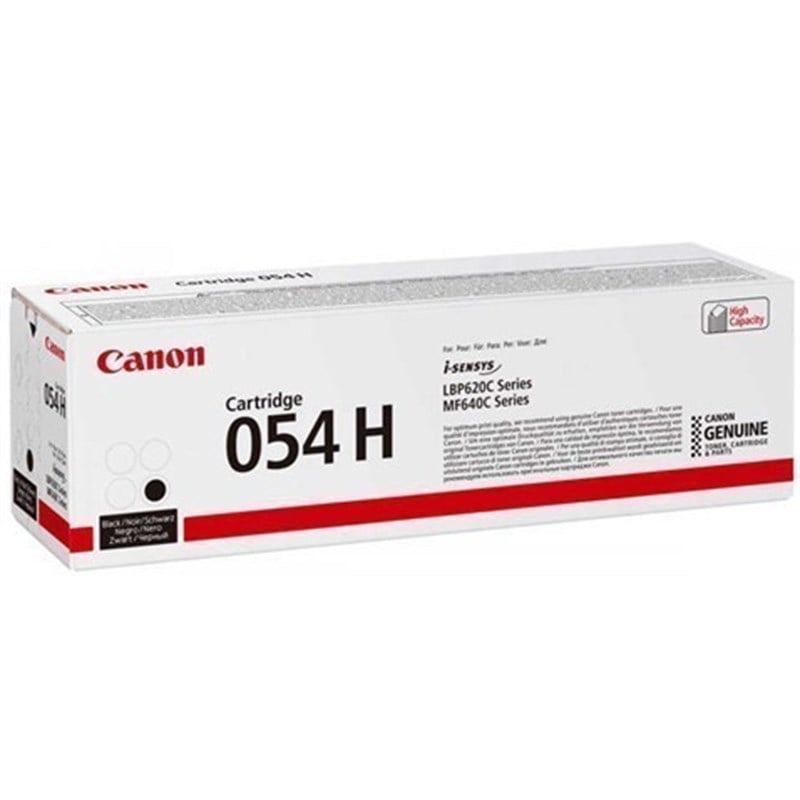 Canon 054H Siyah Orjinal Toner Yüksek Kapasite