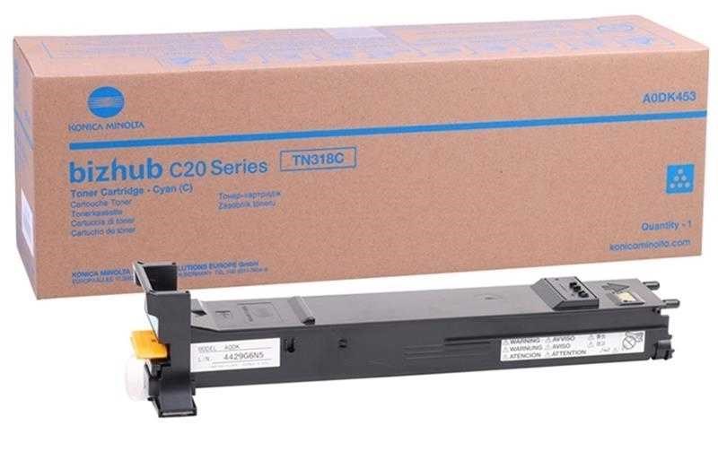 Konica Minolta Bizhub C20PX Mavi Orjinal Toner