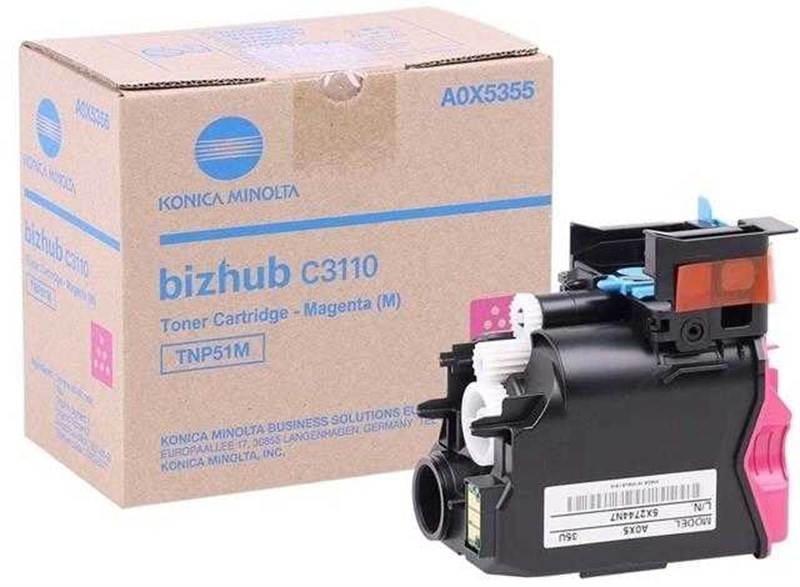 Konica Minolta Bizhub C3110 Kırmızı Orjinal Toner