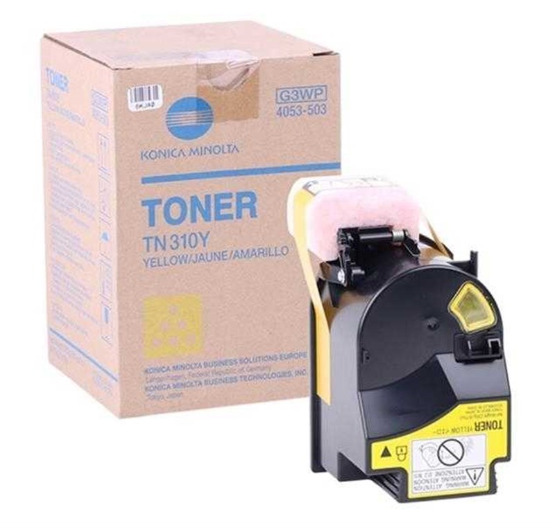Konica Minolta Bizhub C350 Sarı Orjinal Toner