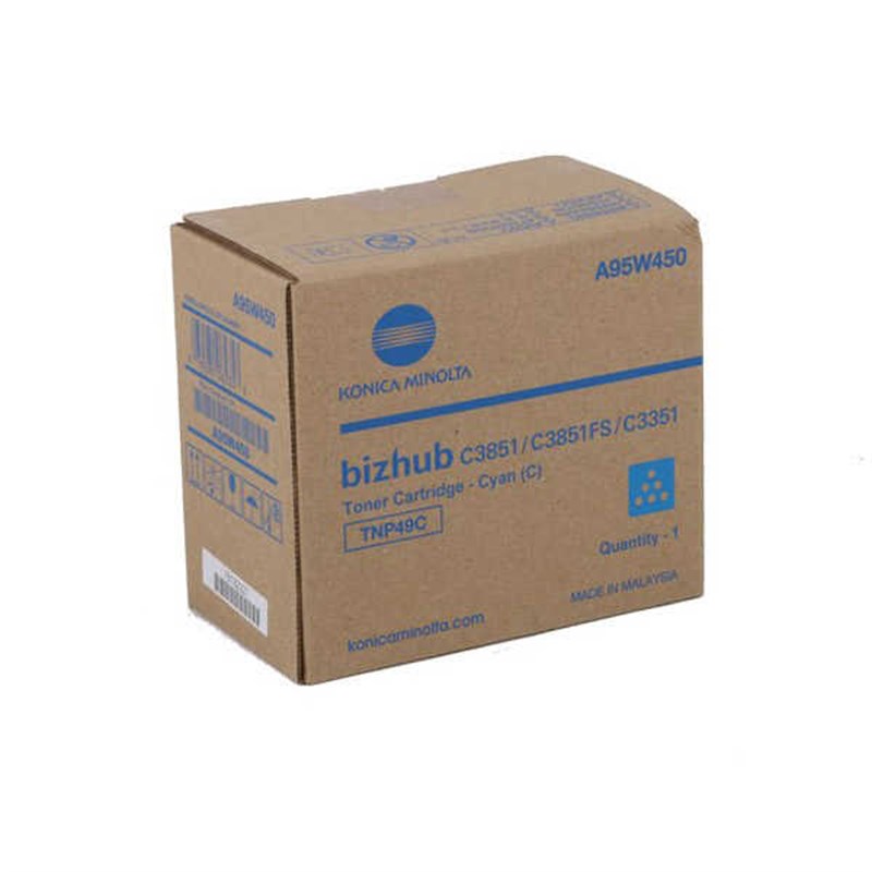 Konica Minolta Bizhub C3851 Mavi Orjinal Toner